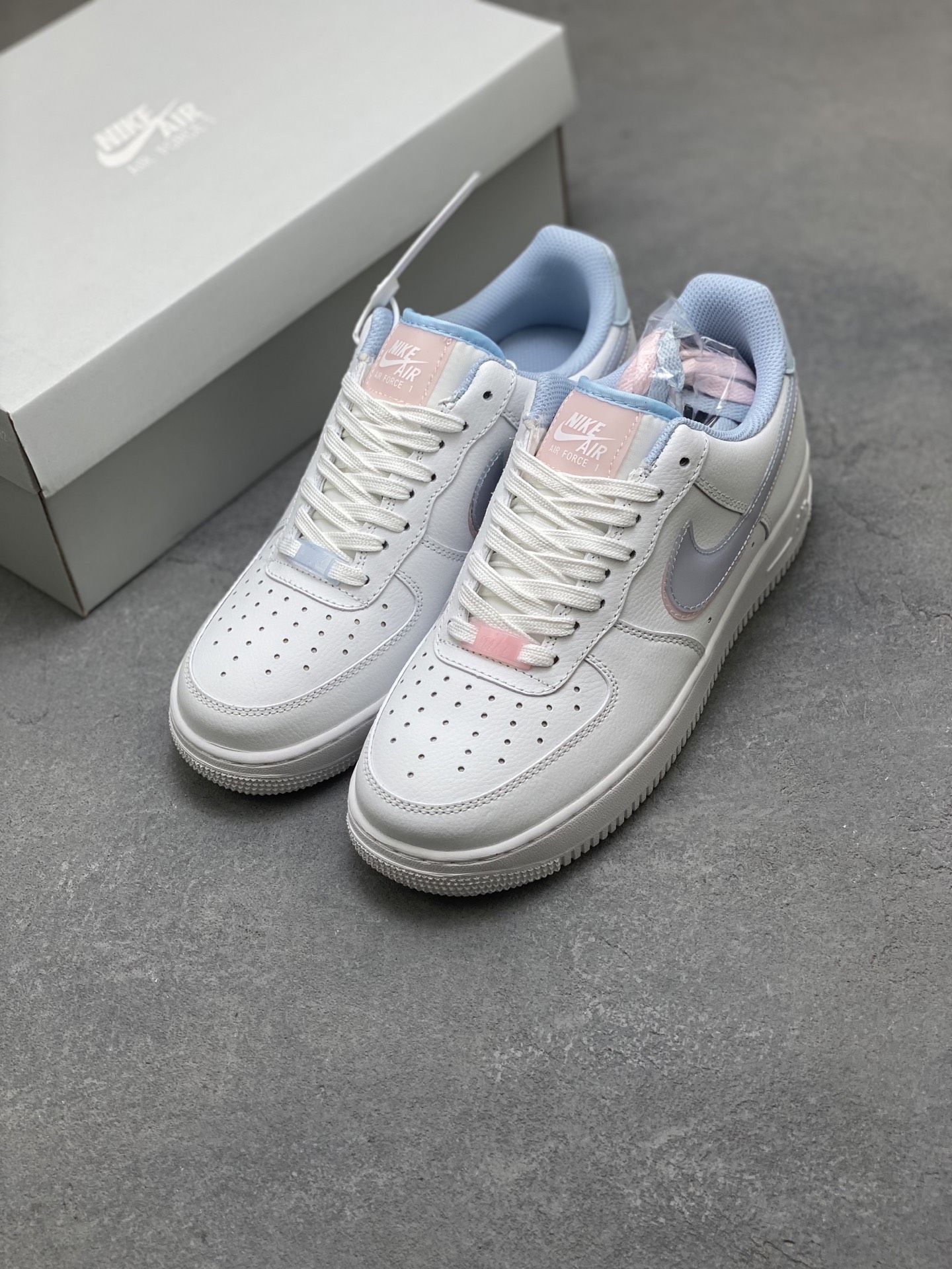 Nike Air Force 1 Low White Lilac: Original Quality, Comfortable and Stylish 31 i1756399682606 3776 0 7