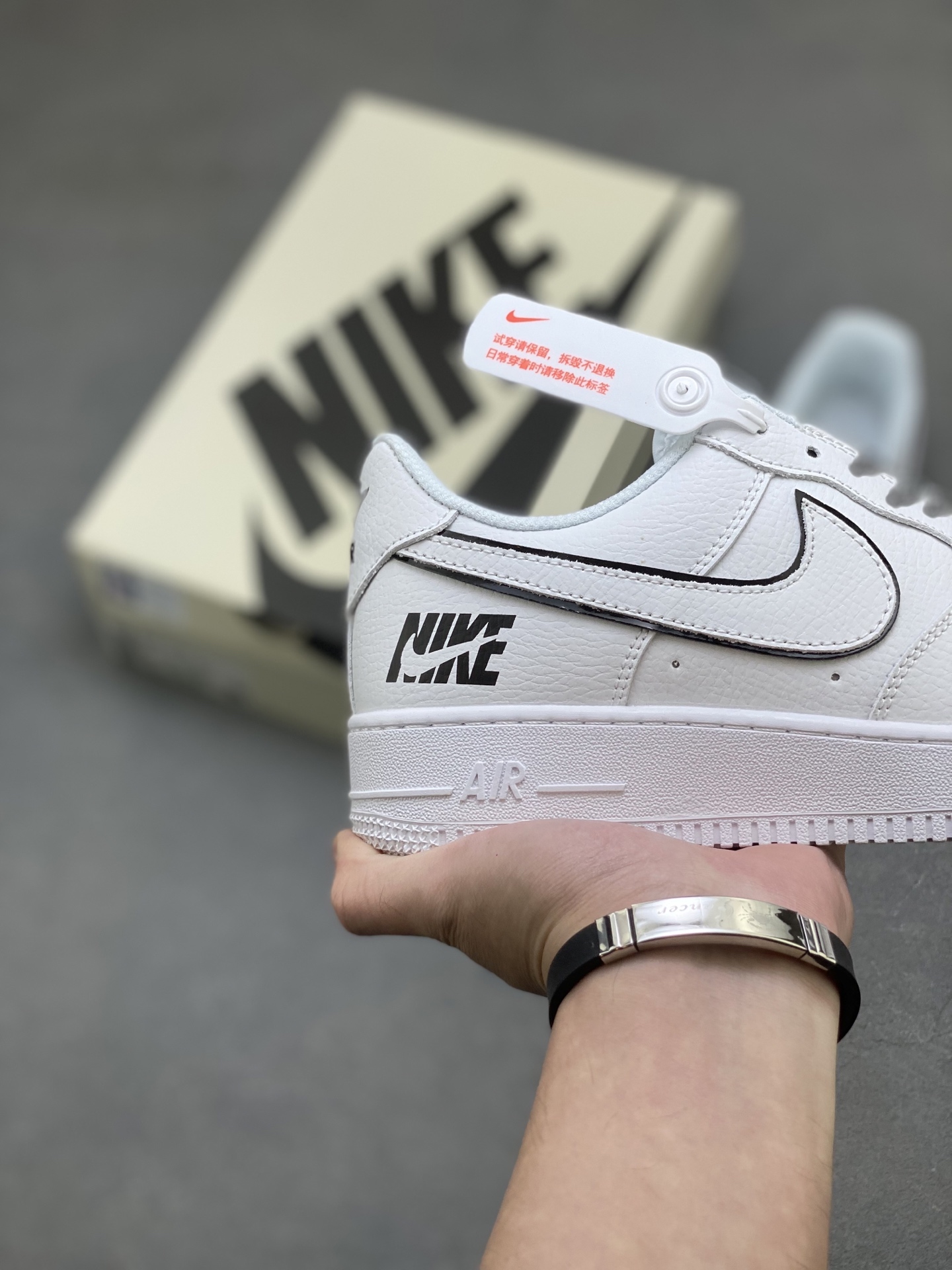 Nike Air Force 1 '07 Low White/Black Limited Edition Sneakers - Size 36-45 6 i1756486881374 6868 0 4
