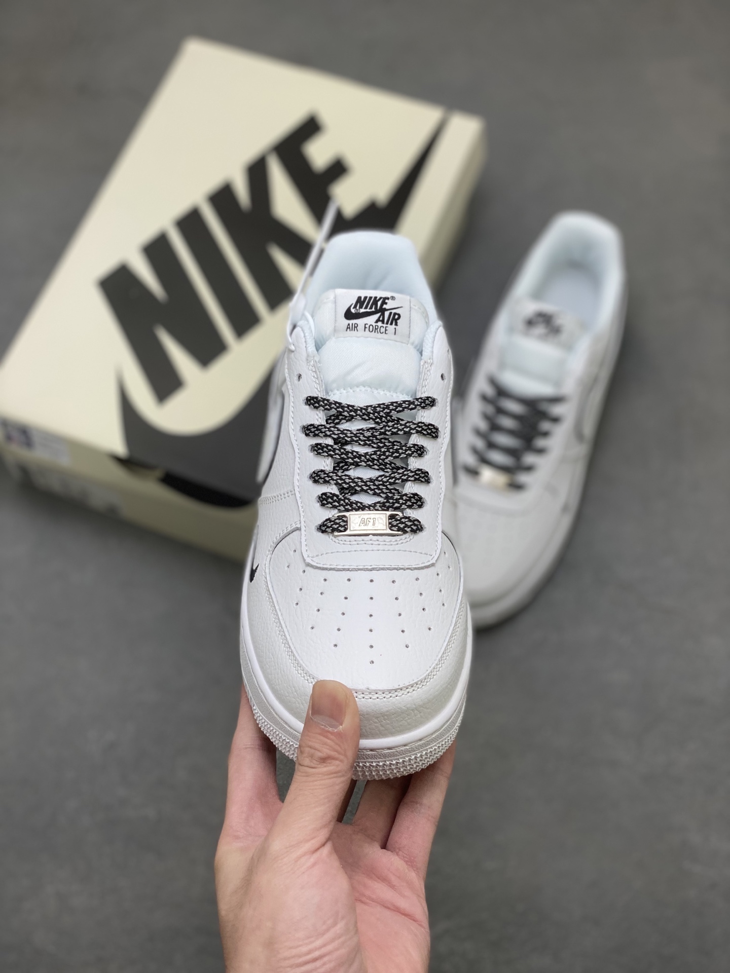 Nike Air Force 1 '07 Low White/Black Limited Edition Sneakers - Size 36-45 3 i1756486885268 7312 0 1