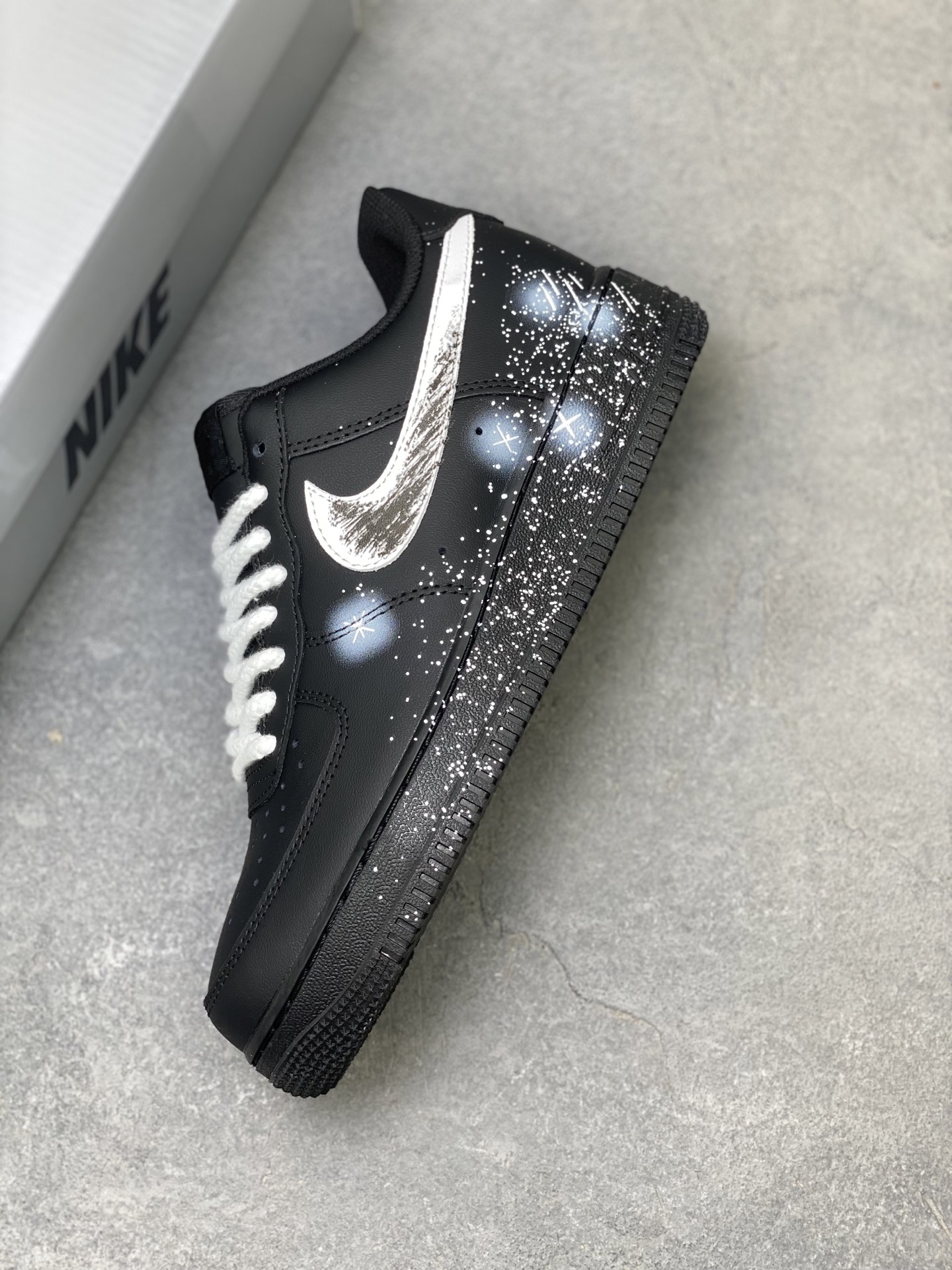 Nike Air Force 1 '07 Low Black/White Limited Edition Sneakers - All Sizes! 8 i1756570794842 5871 0 6