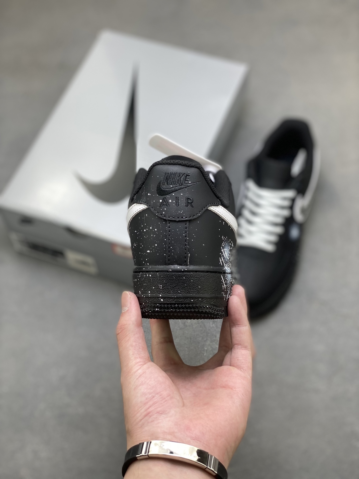 Nike Air Force 1 '07 Low Black/White Limited Edition Sneakers - All Sizes! 5 i1756570805087 321 0 3