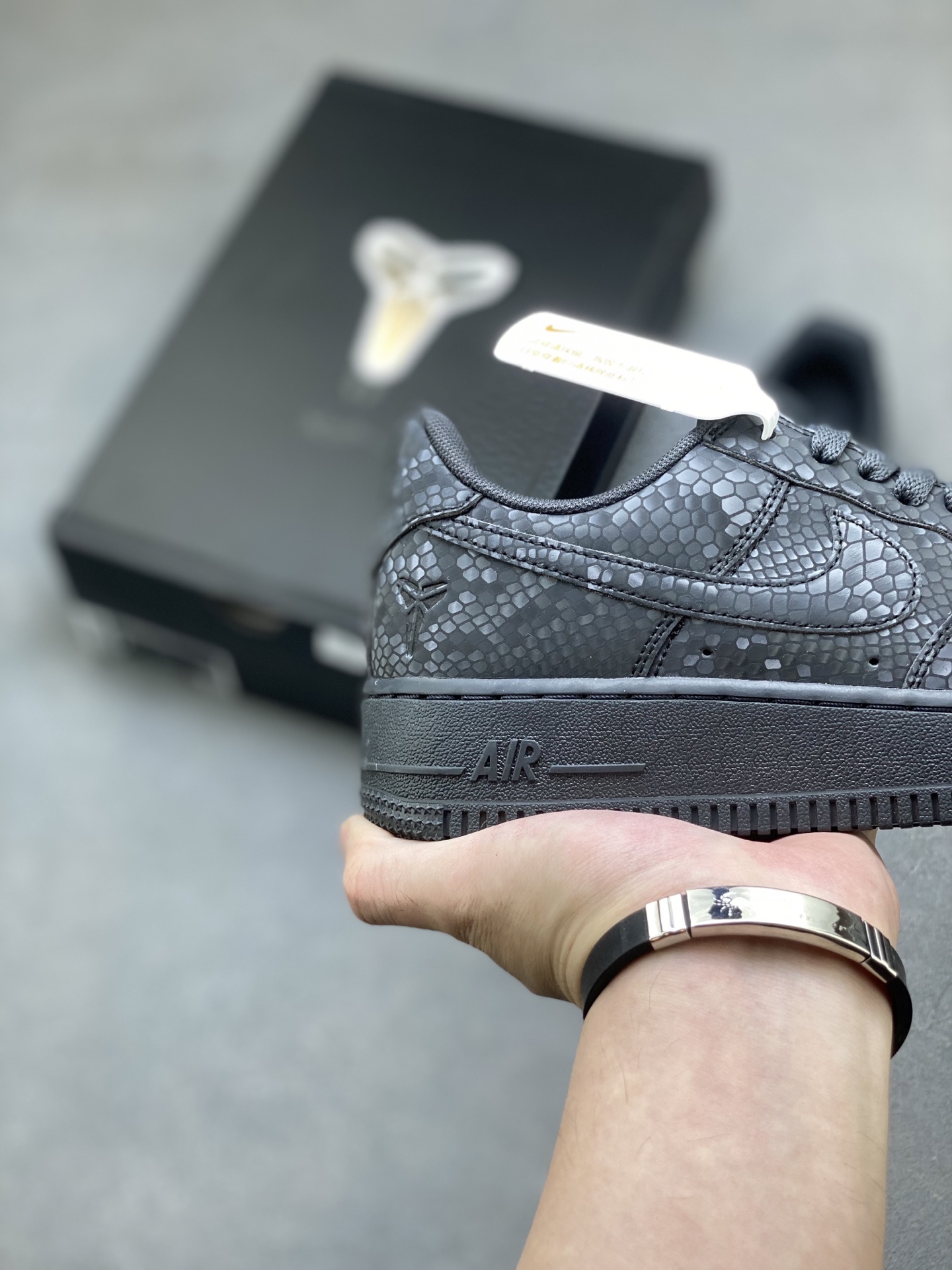 Nike Air Force 1 '07 Low Black Python Sneakers Limited Edition 6 i1756570835005 5860 0 4