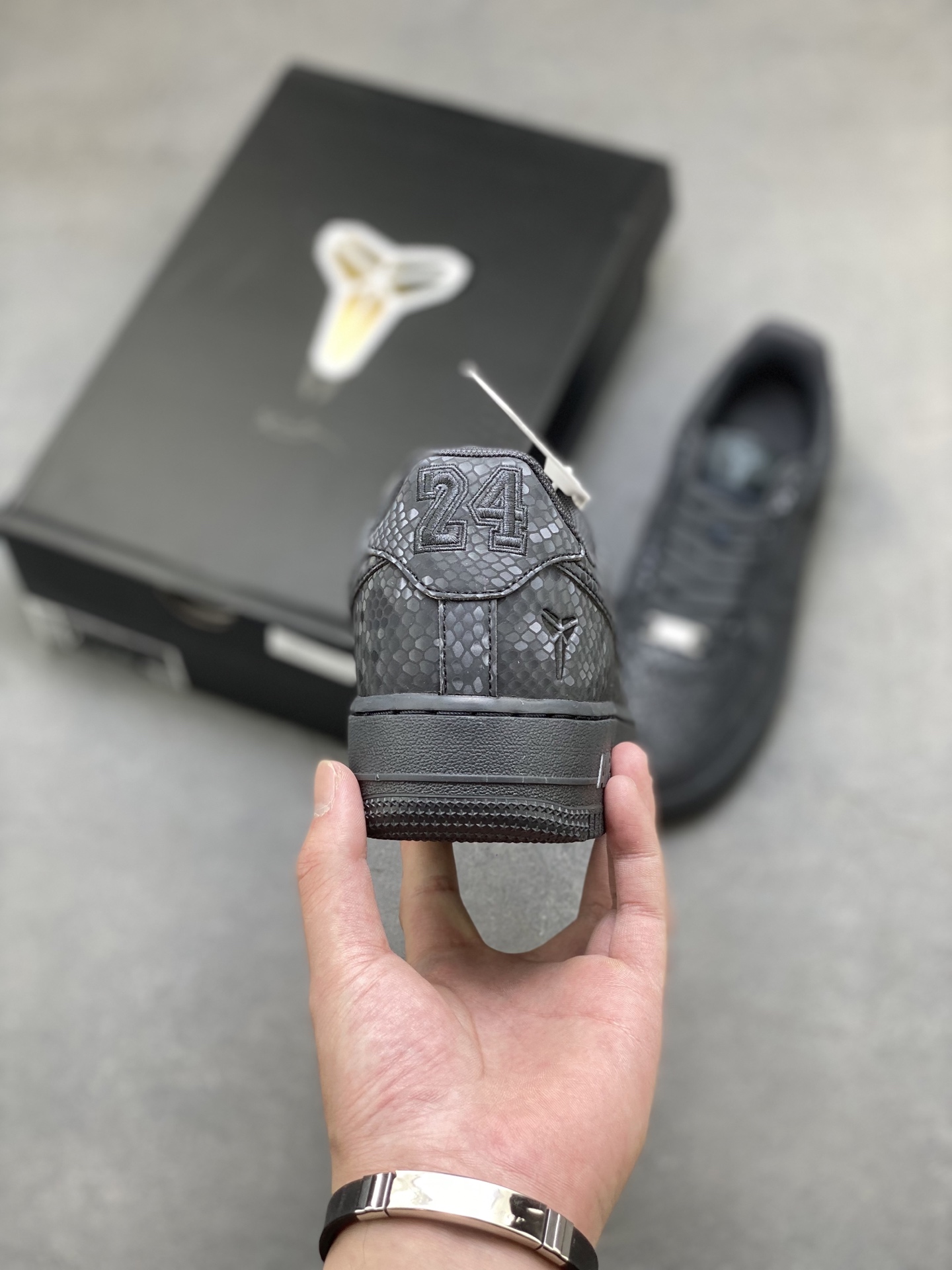 Nike Air Force 1 '07 Low Black Python Sneakers Limited Edition 5 i1756570835144 1175 0 3