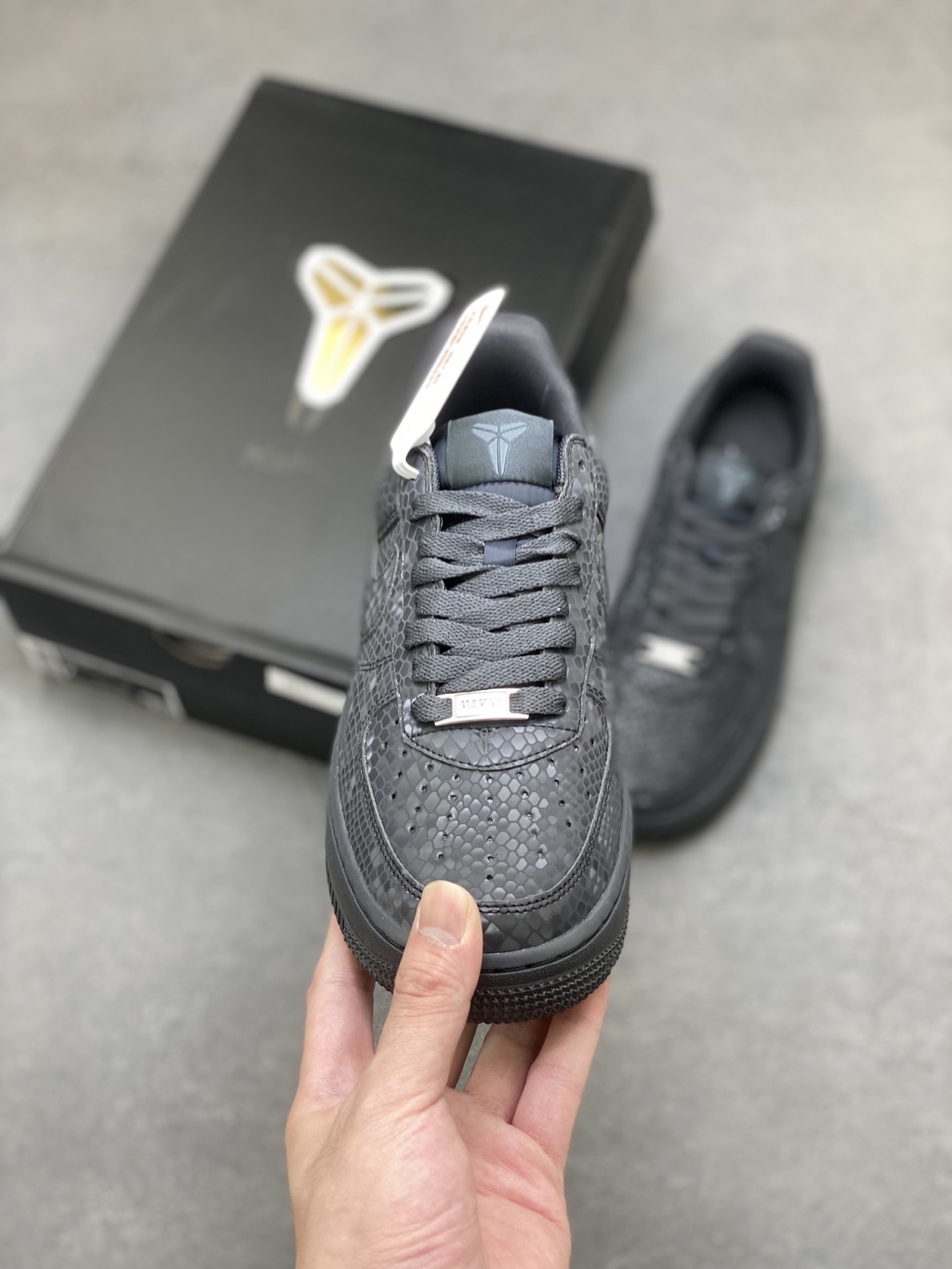 Nike Air Force 1 '07 Low Black Python Sneakers Limited Edition 3 i1756570844619 2691 0 1
