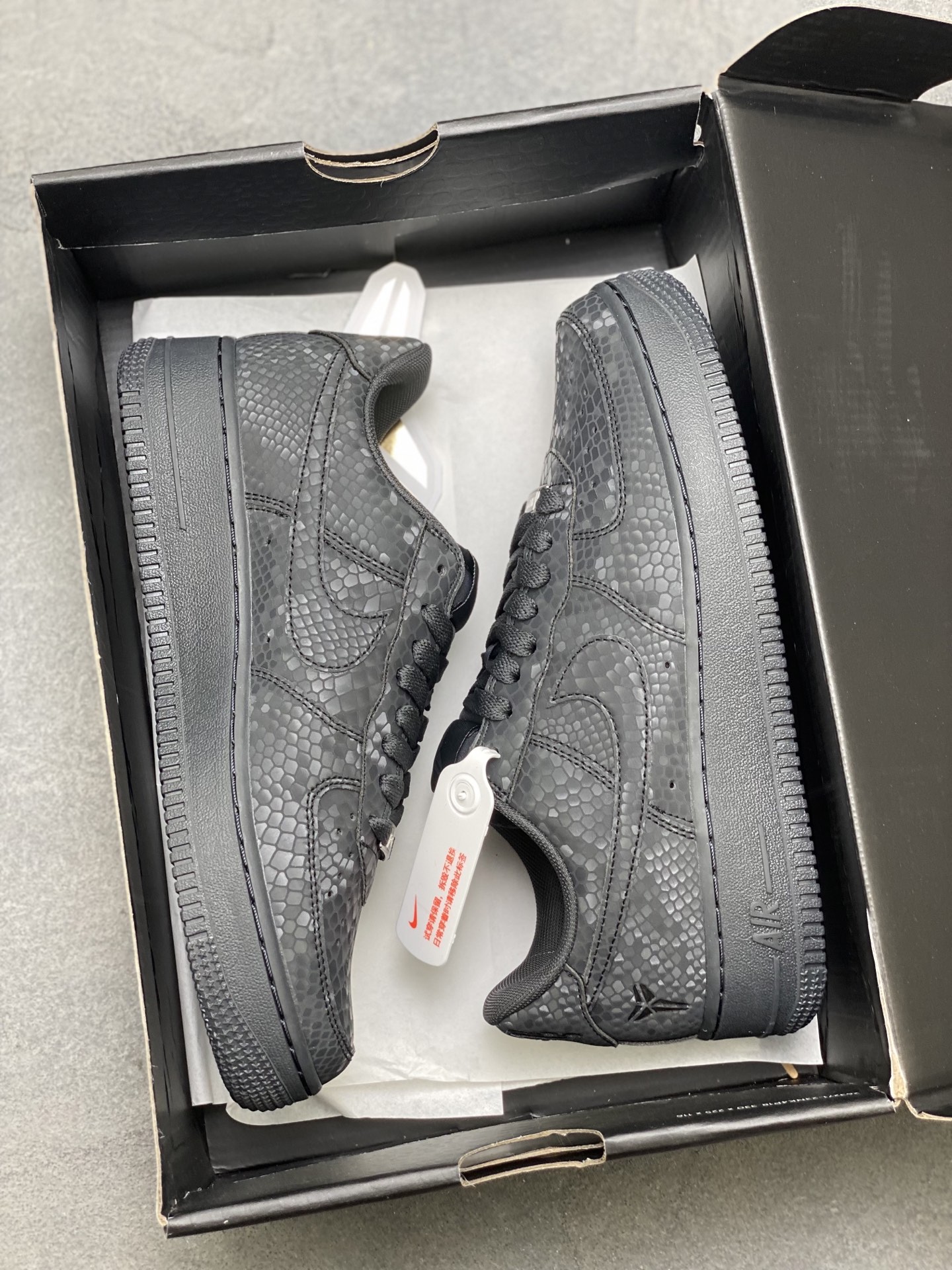 Nike Air Force 1 '07 Low Black Python Sneakers Limited Edition 10 i1756570844637 2439 0 8