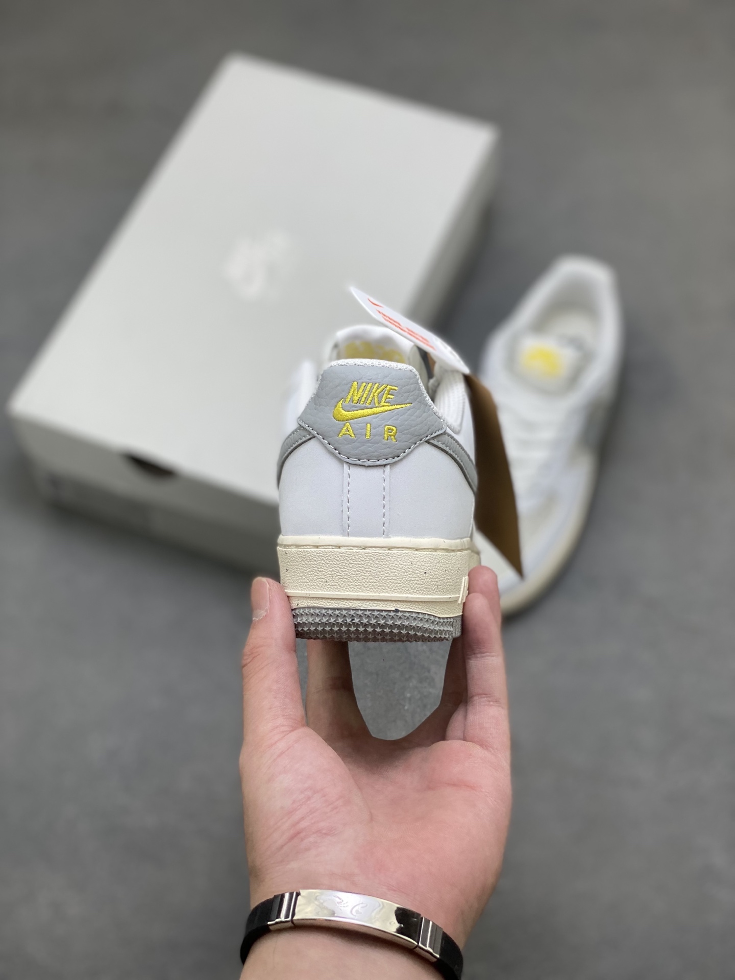 Nike Air Force 1 '07 Low White/Grey Casual Shoes - Limited Edition 5 i1756571439922 4802 0 3