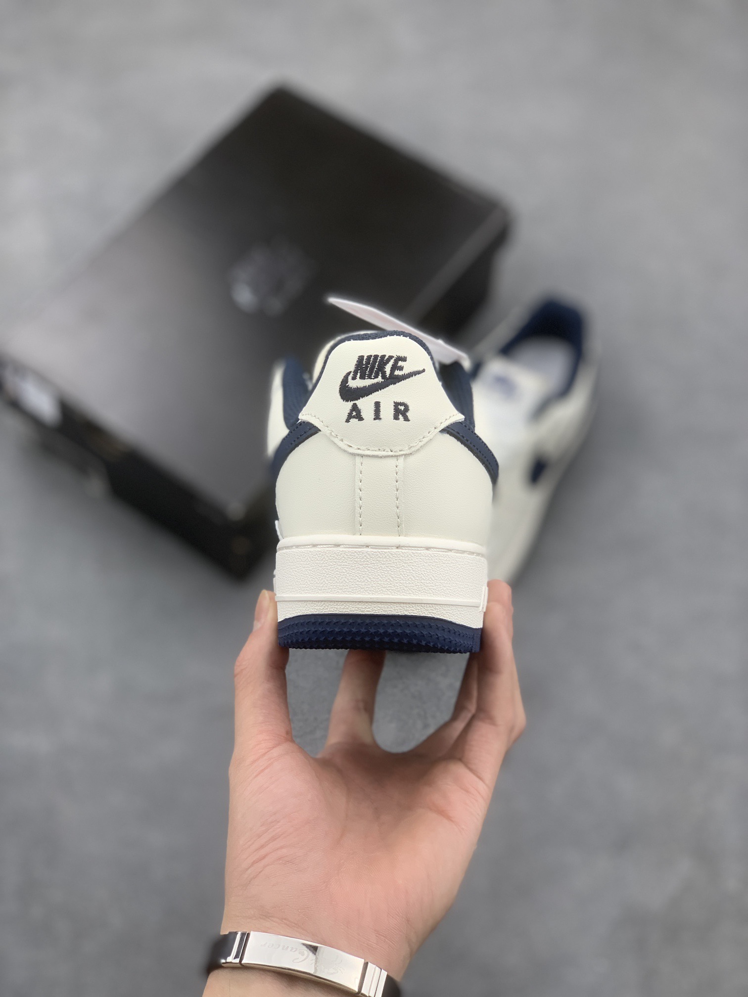 Nike Air Force 1 '07 Low Sneakers - Ivory/Navy, Company Grade Quality 5 i1756571712454 2916 0 3