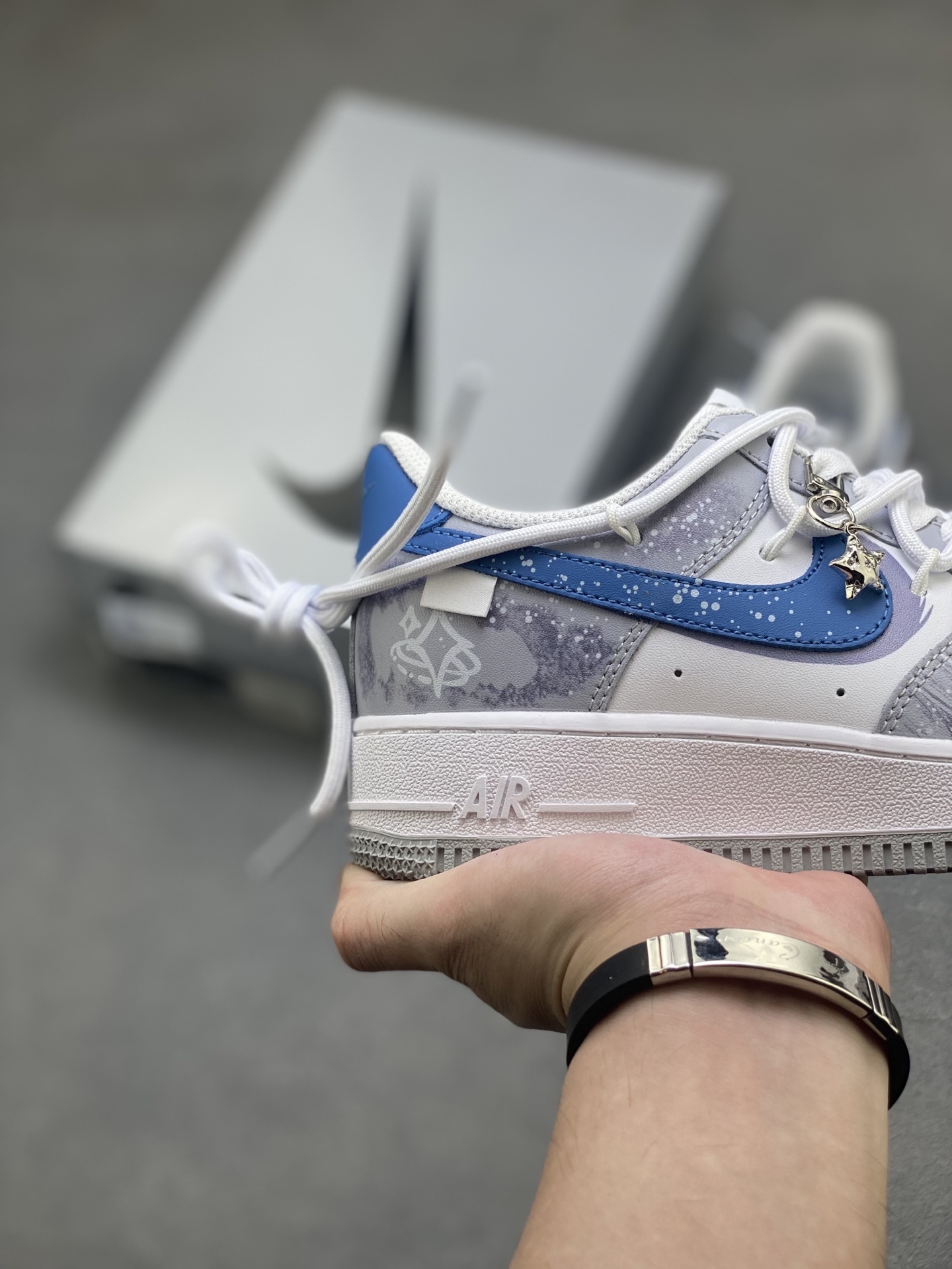 Nike Air Force 1 '07 Low White/Blue Limited Edition Sneakers 6 i1756656459939 8142 0 4