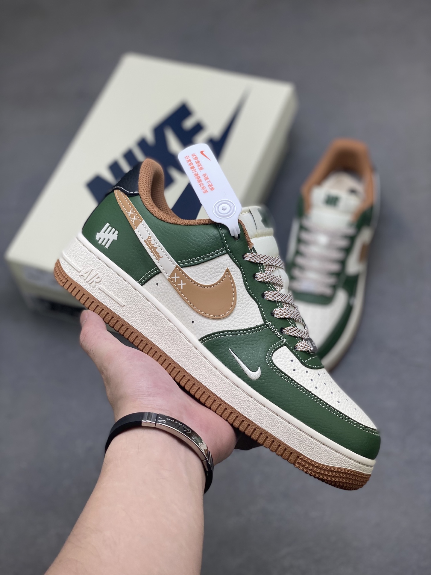 Nike Air Force 1 '07 Low Green/White Casual Sneakers JP8028-006 2 i1756656598303 3945 0 0