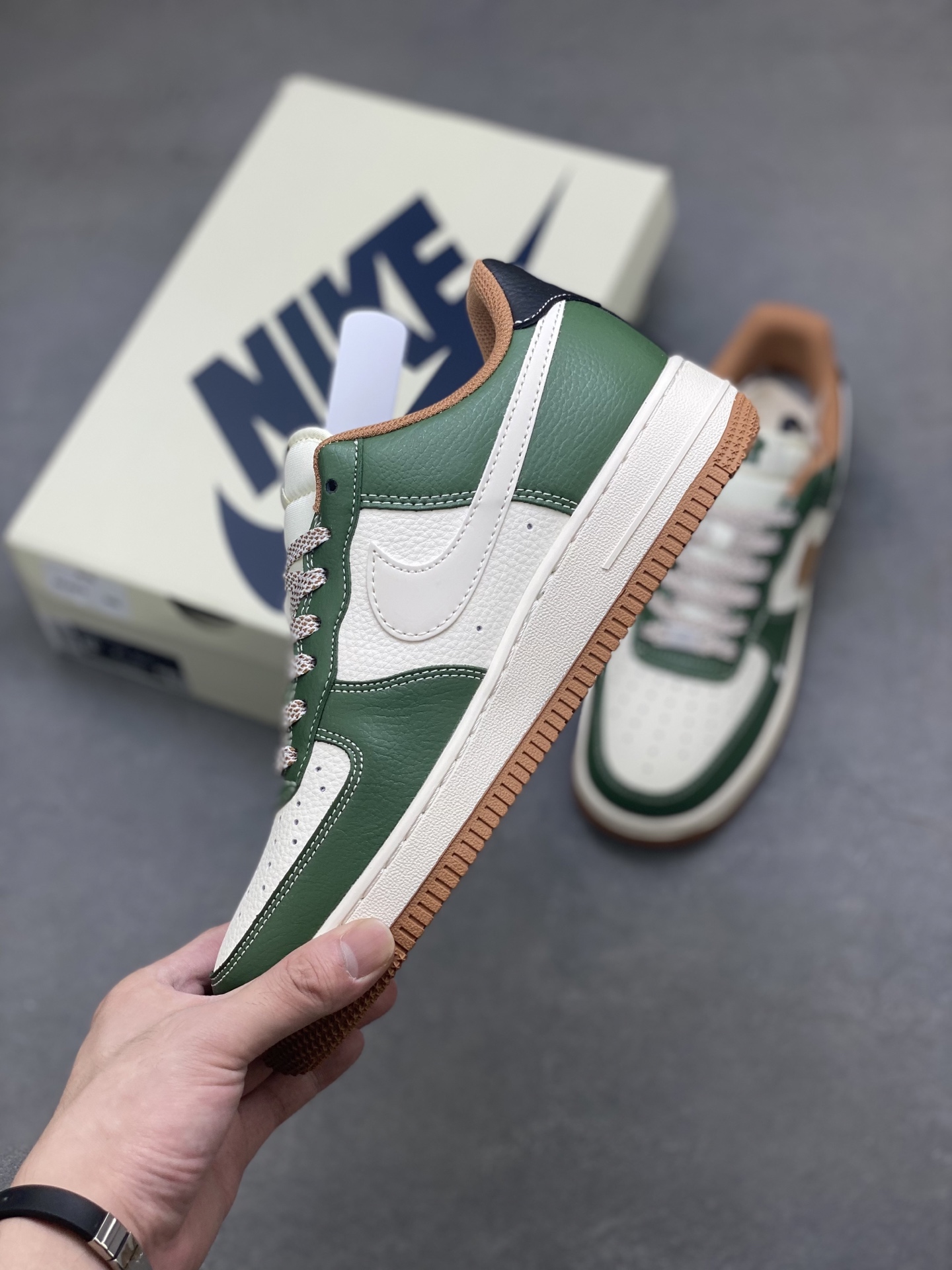 Nike Air Force 1 '07 Low Green/White Casual Sneakers JP8028-006 4 i1756656609942 8351 0 2