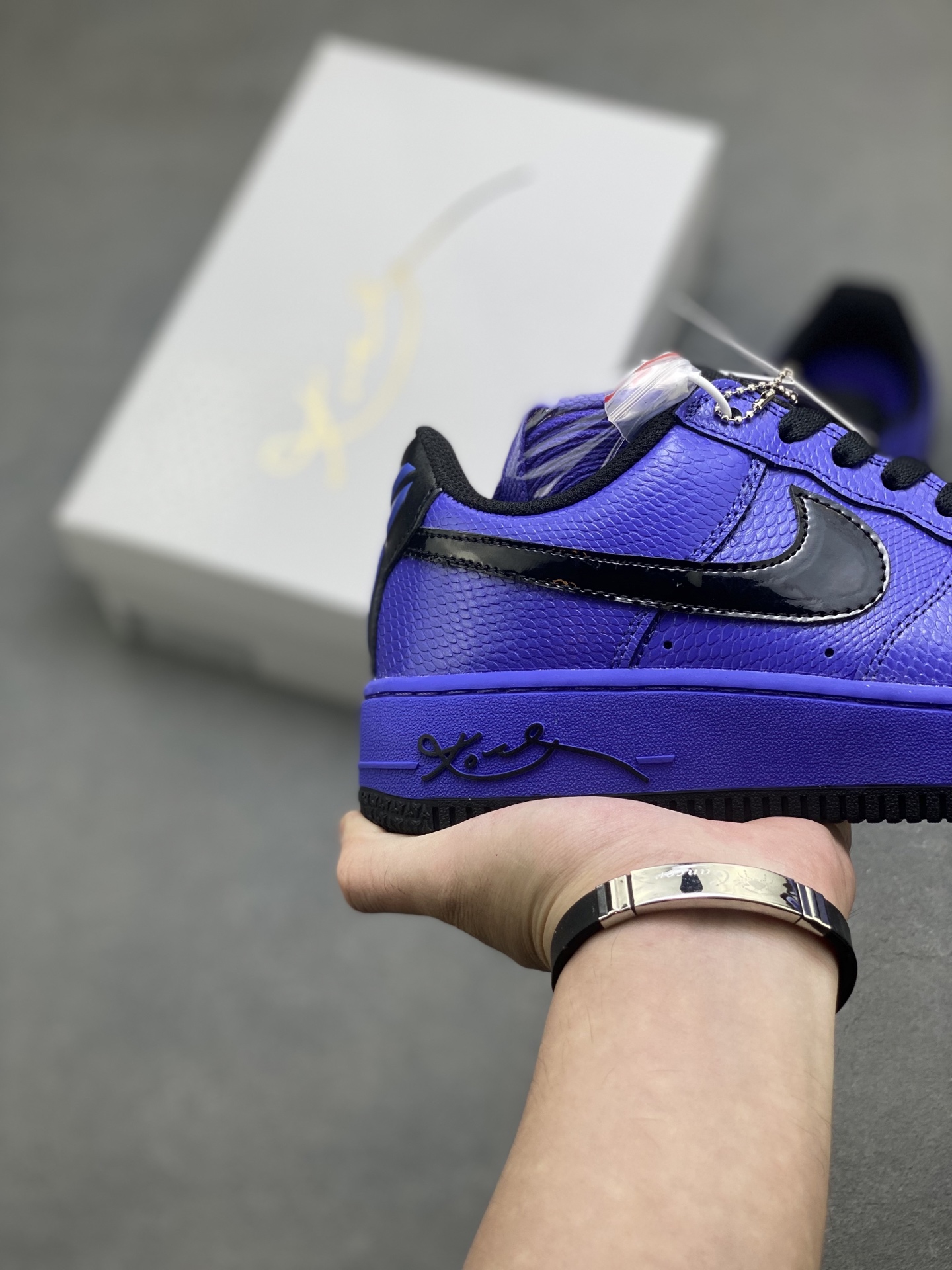 Nike Air Force 1 '07 Low Purple SnakeSkin Sneakers - Limited Edition 6 i1756744064915 3956 0 4