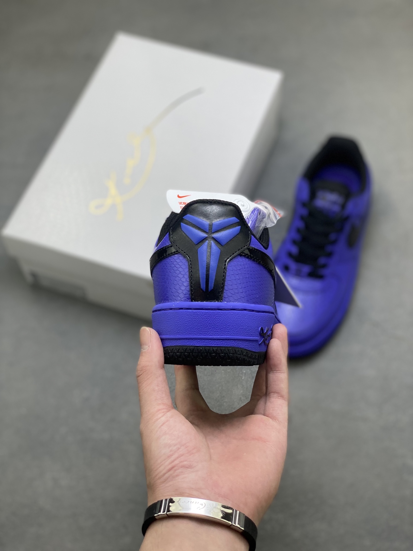 Nike Air Force 1 '07 Low Purple SnakeSkin Sneakers - Limited Edition 5 i1756744065698 6966 0 3