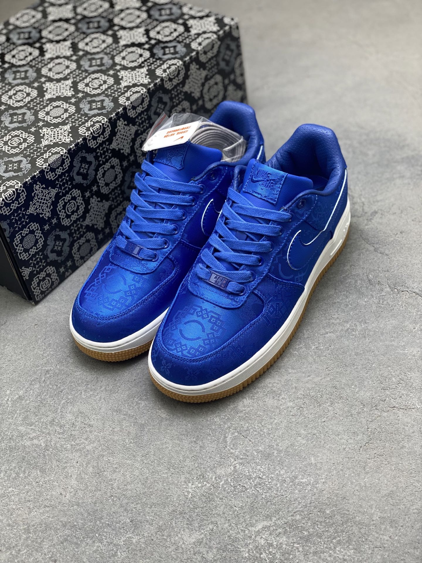Nike Air Force 1 '07 Low Blue Athletic Shoe CJ5290-400 9 i1756744163872 2355 0 7