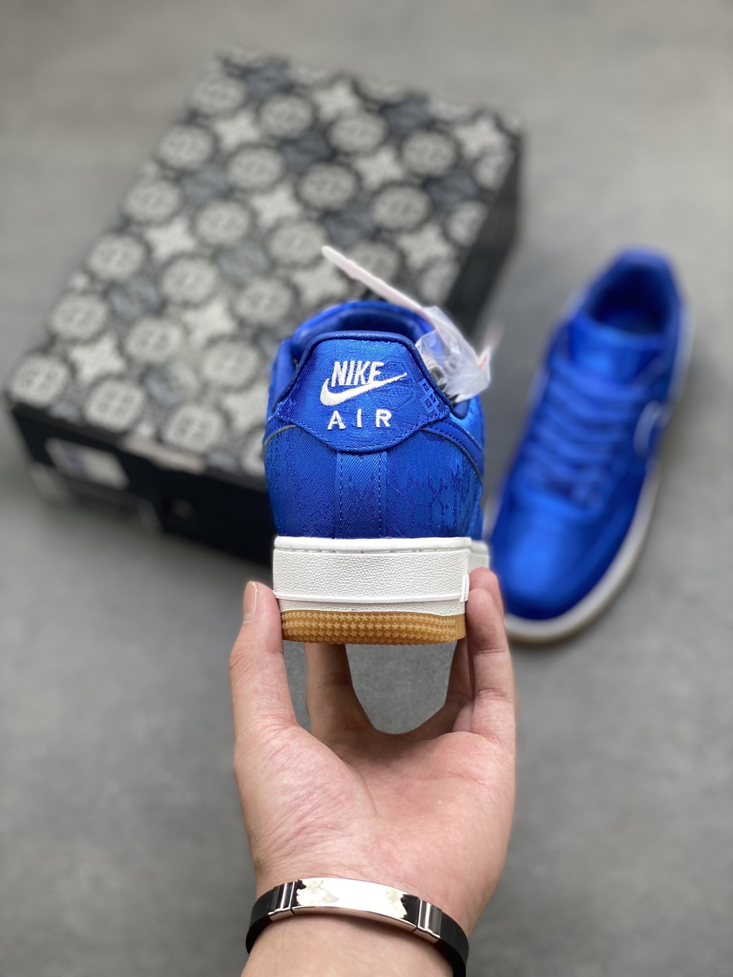 Nike Air Force 1 '07 Low Blue Athletic Shoe CJ5290-400 5 i1756744168360 1259 0 3