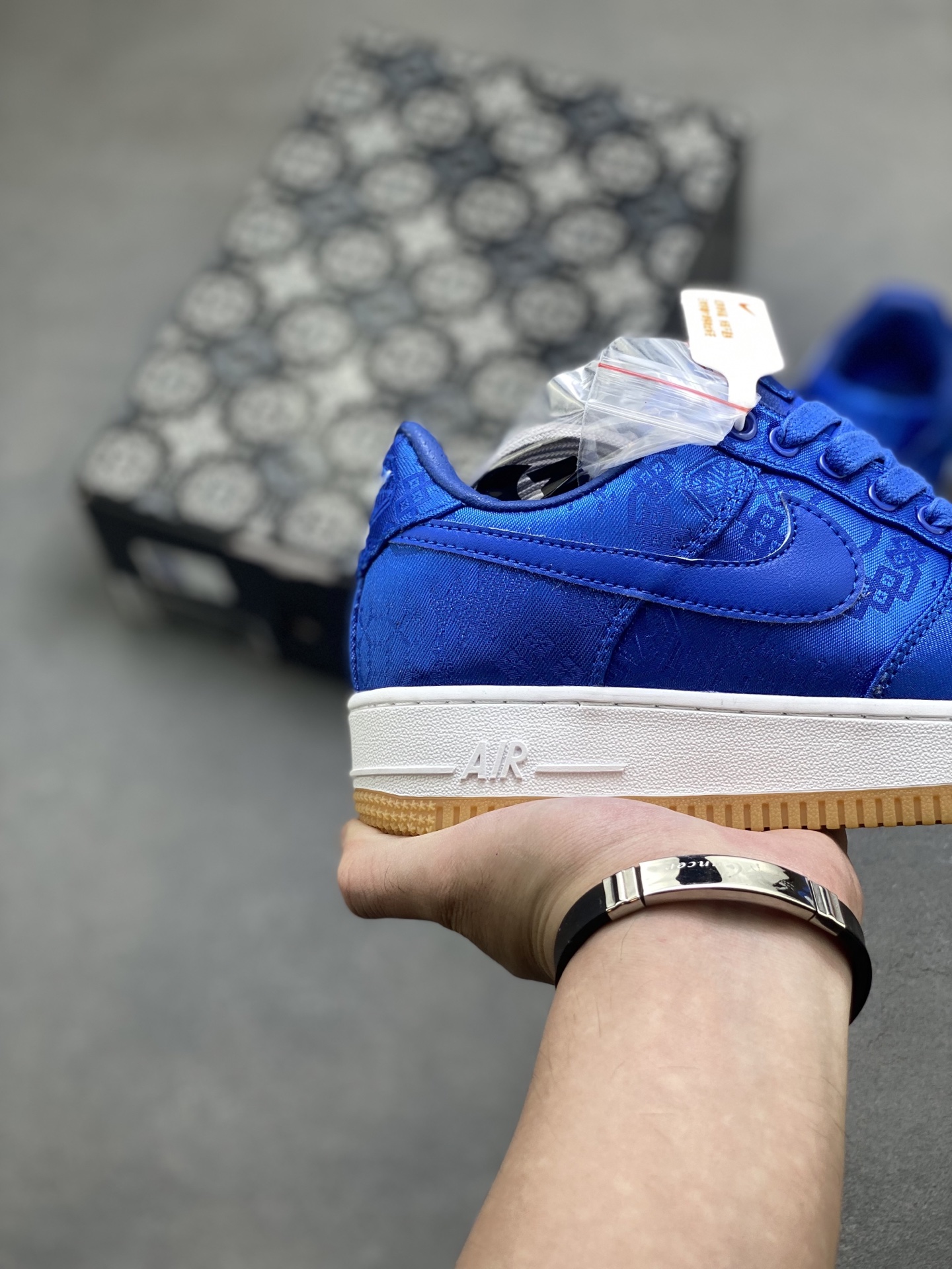 Nike Air Force 1 '07 Low Blue Athletic Shoe CJ5290-400 6 i1756744169000 9147 0 4