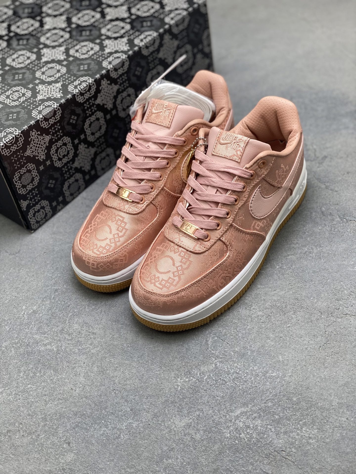Nike Air Force 1 '07 Low Pink Oxford Casual Shoes CJ5290-600 9 i1756744223570 828 0 7