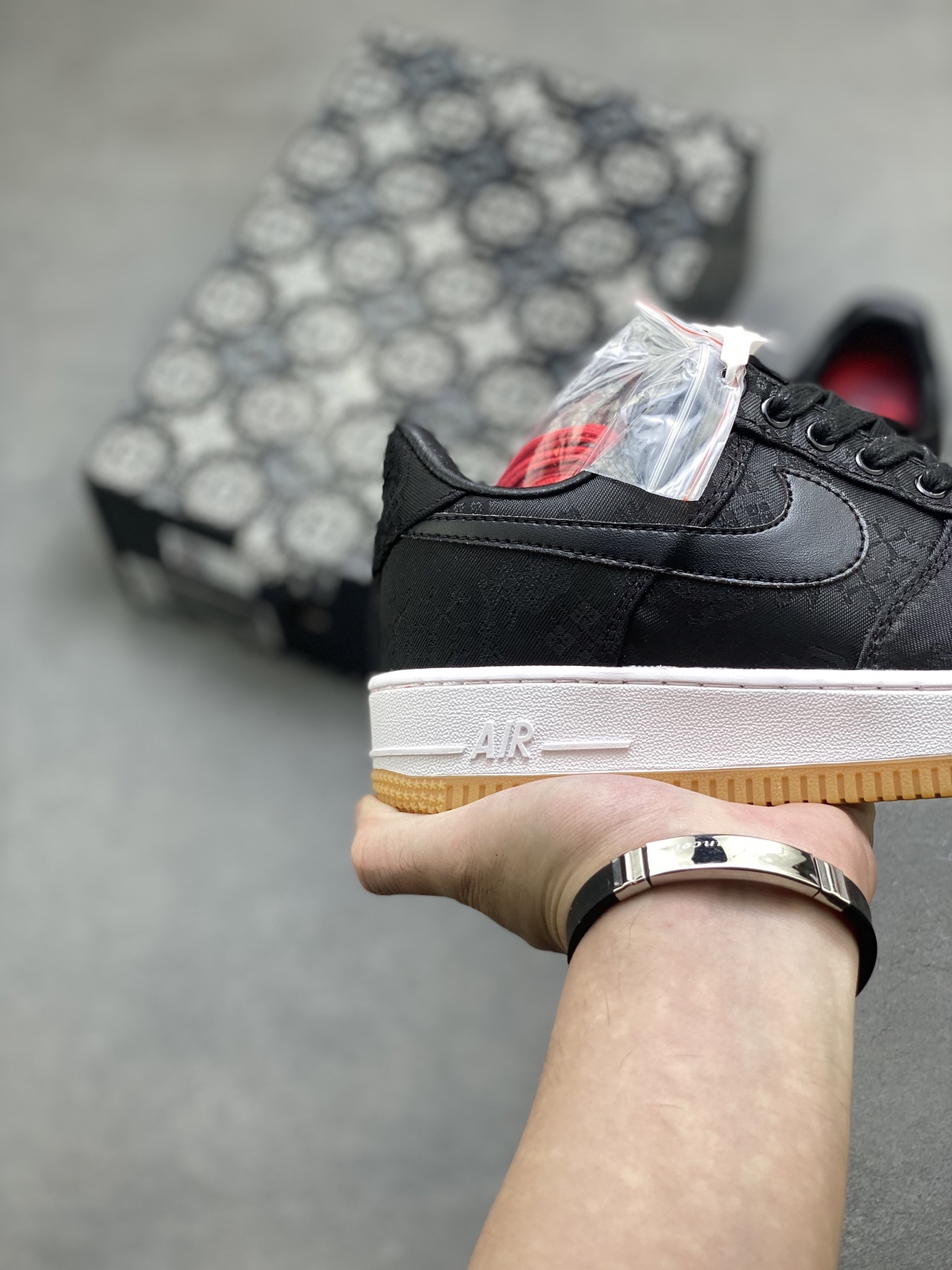 Nike Air Force 1 '07 Low Black Sneakers, CZ3986-001, Men's and Women's Sizes 6 i1756744266074 5300 0 4