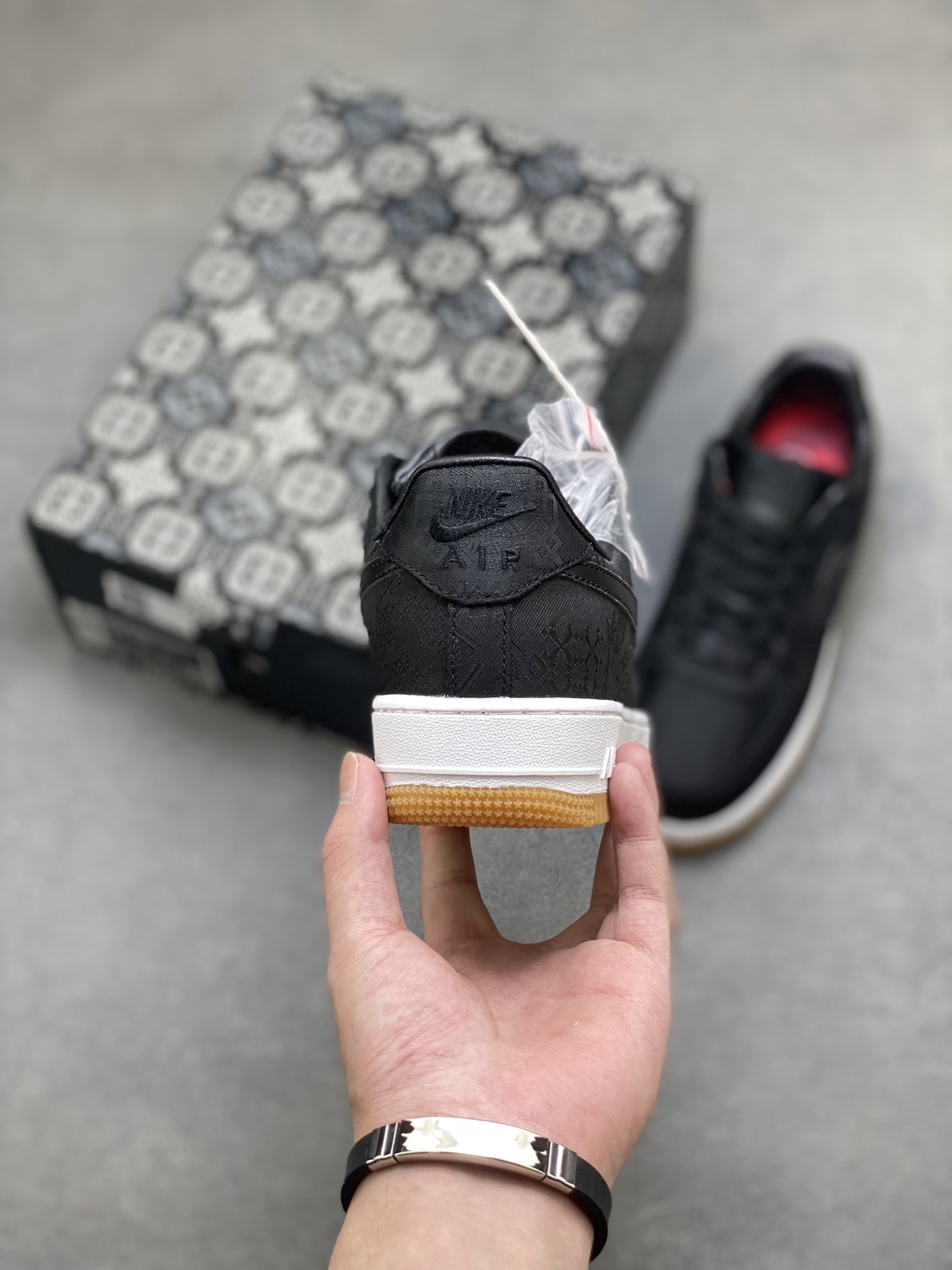 Nike Air Force 1 '07 Low Black Sneakers, CZ3986-001, Men's and Women's Sizes 5 i1756744269649 2459 0 3