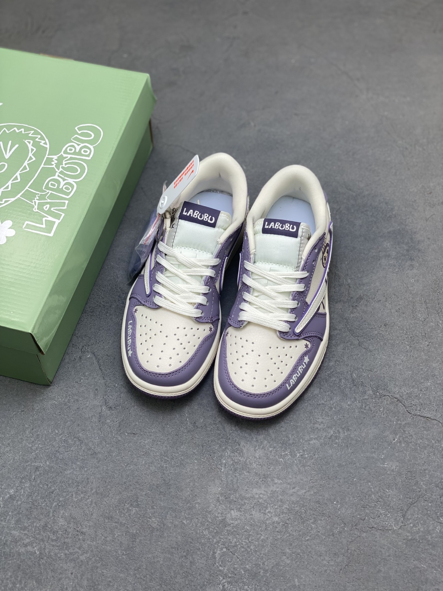 Air Jordan 1 Low Labubu Sneakers Purple White Luxury Casual Shoes 8 i1756745332044 9141 0 7