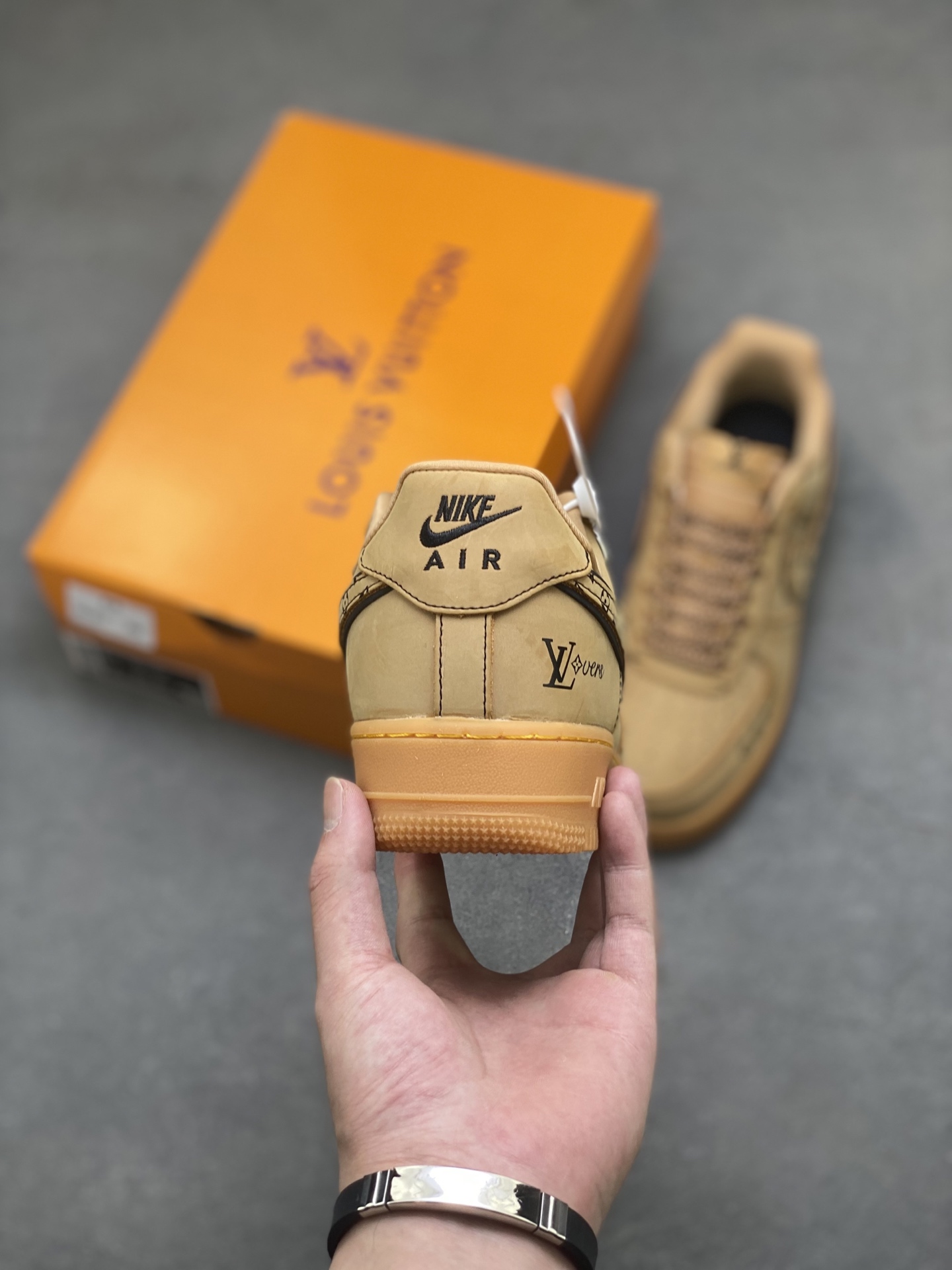 Nike Air Force 1 '07 Low Louis Vuitton Custom Casual Sneakers - Limited Edition 5 i1756828982257 490 0 3