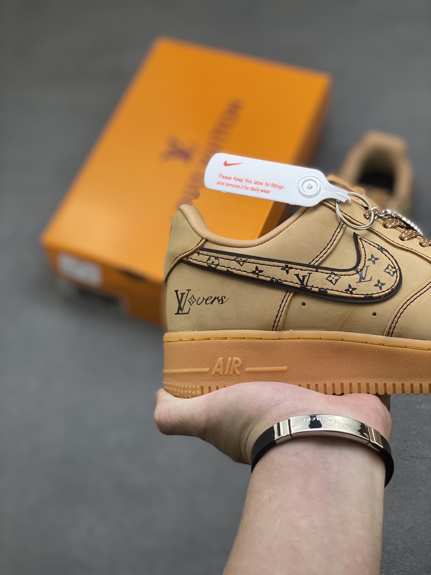 Nike Air Force 1 '07 Low Louis Vuitton Custom Casual Sneakers - Limited Edition 6 i1756828983024 1539 0 4