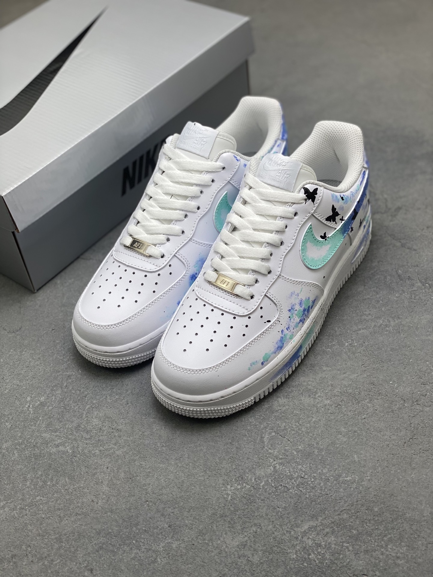Nike Air Force 1 '07 Low White/Multi-Color Casual Shoes CW2288-111 9 i1756829136938 3675 0 7