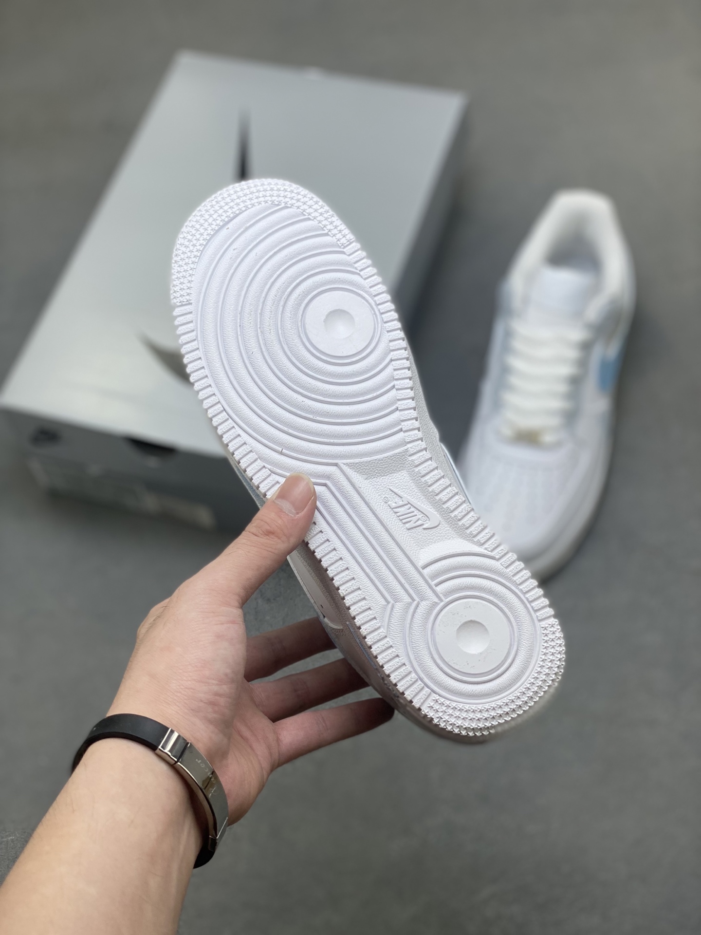 Nike Air Force 1 '07 Low White/Blue Casual Shoes CW2288-111 7 i1757009052927 997 0 5