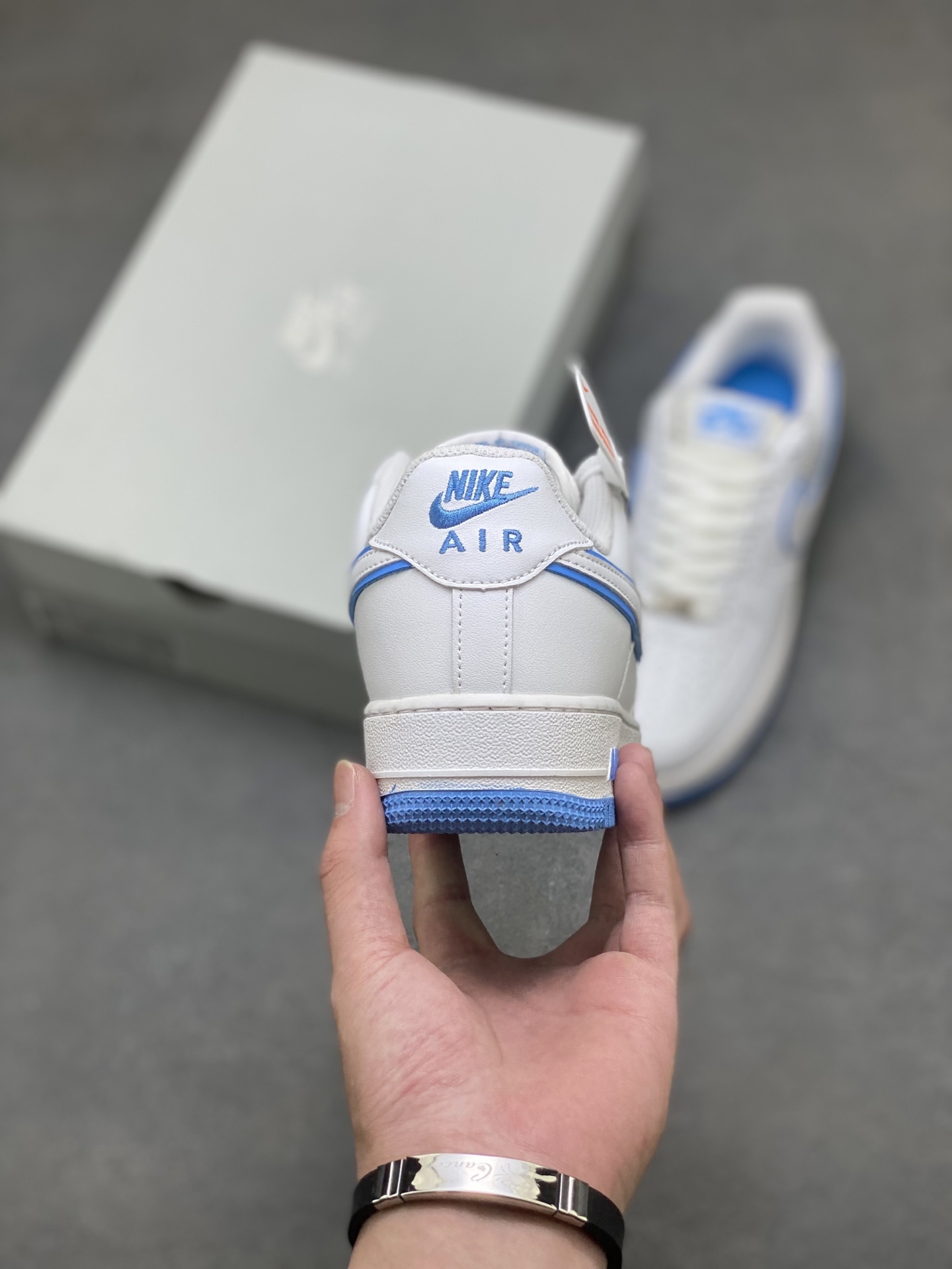 Nike Air Force 1 '07 Low White Blue Casual Sneakers DV0788-101 4 i1757009577631 2168 0 3
