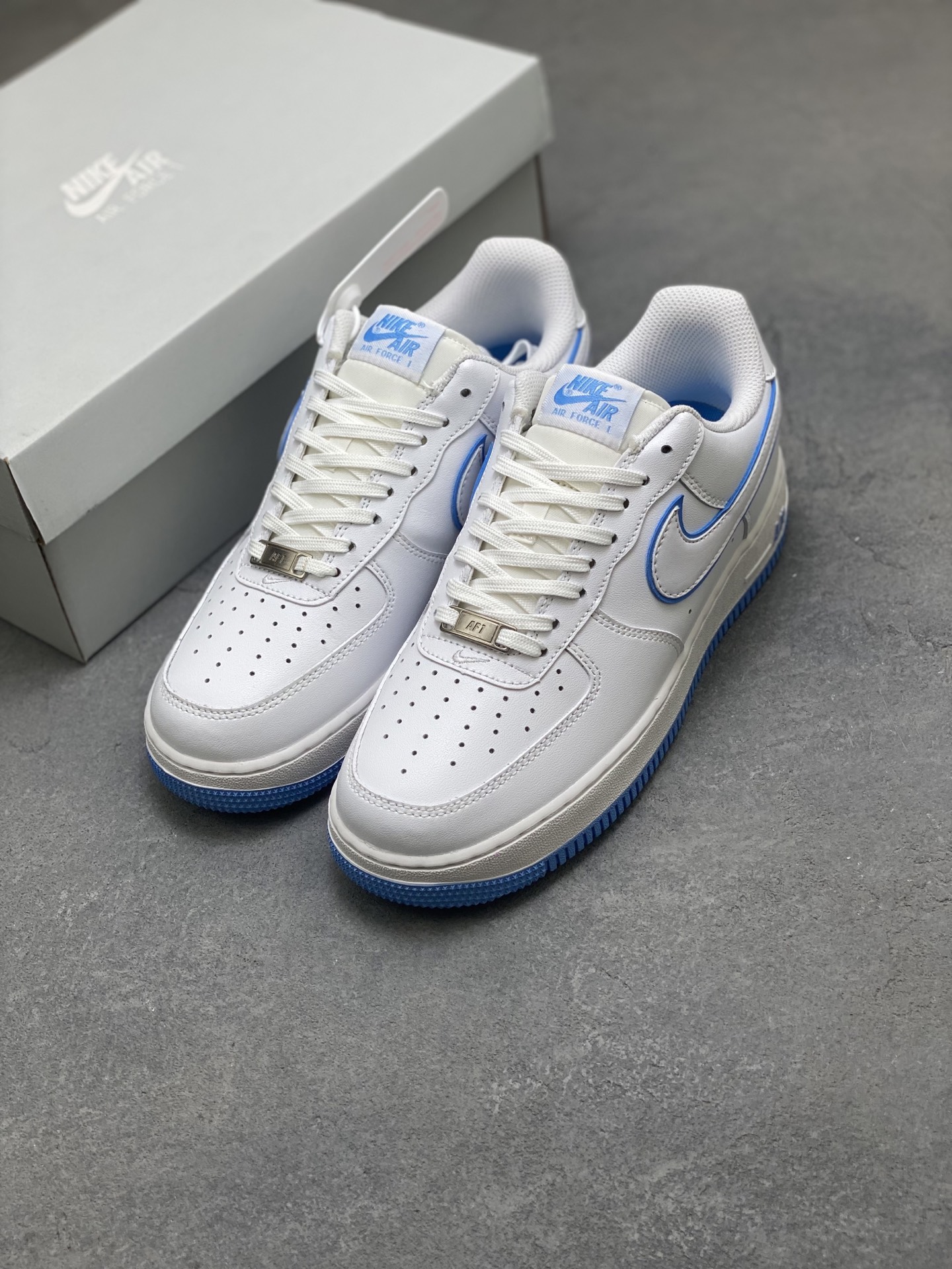 Nike Air Force 1 '07 Low White Blue Casual Sneakers DV0788-101 8 i1757009577663 729 0 7