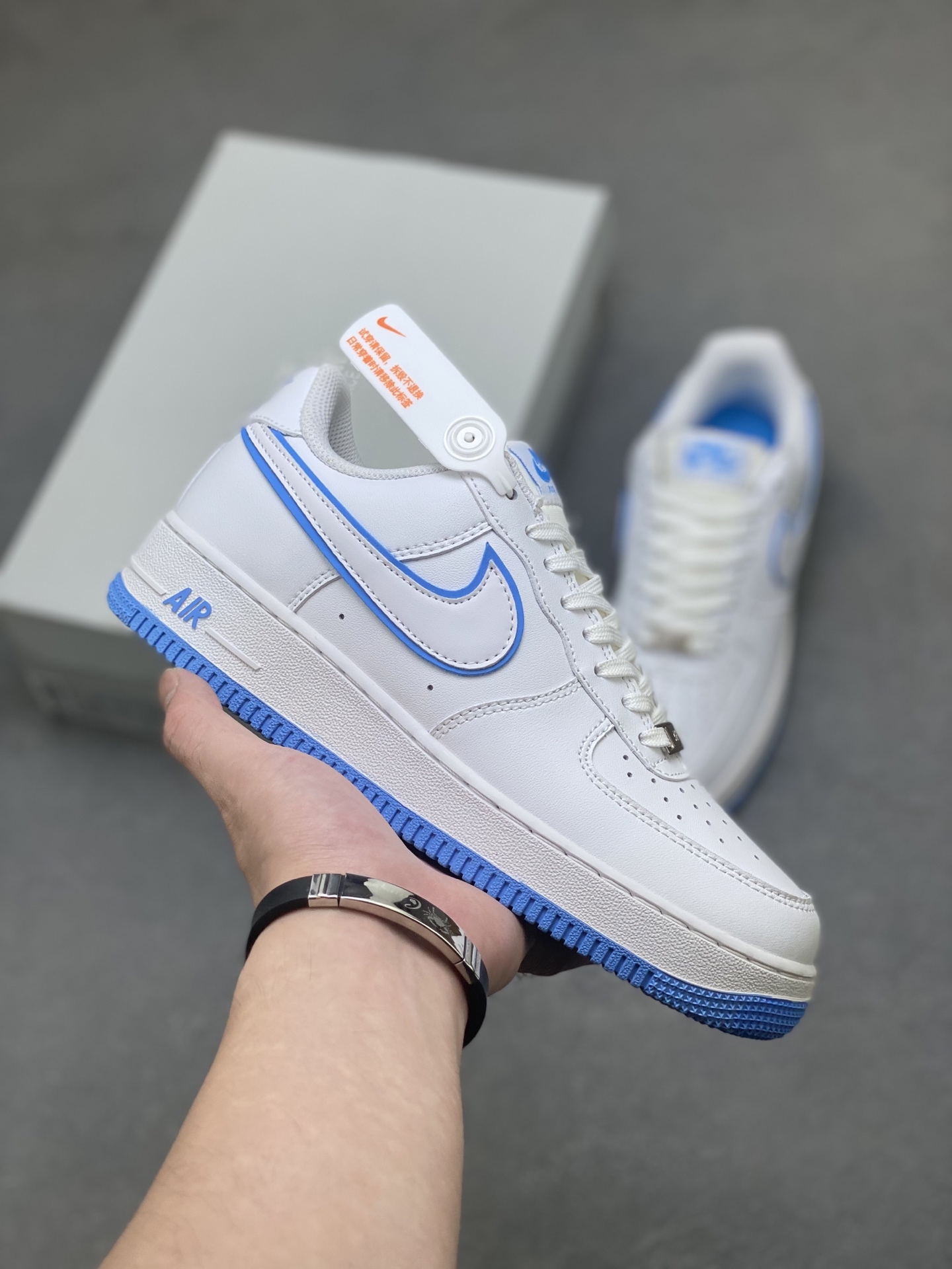 Nike Air Force 1 '07 Low White Blue Casual Sneakers DV0788-101 1 i1757009577674 5315 0 0