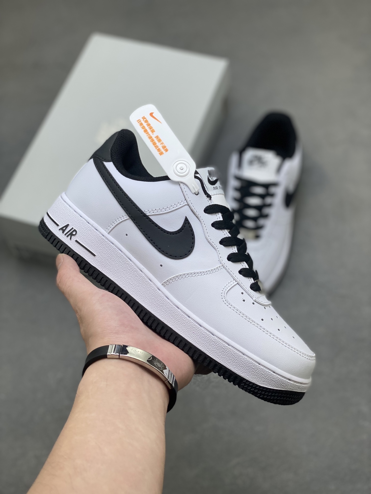 Nike Air Force 1 '07 Low Casual Shoes - White/Black, Versatile Sneakers 2 i1757009610104 6489 0 0