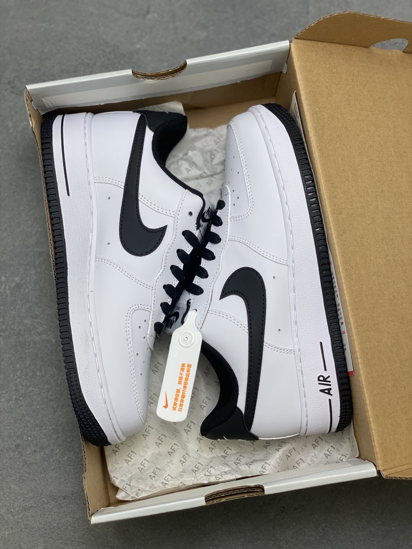 Nike Air Force 1 '07 Low Casual Shoes - White/Black, Versatile Sneakers 10 i1757009612151 7363 0 8