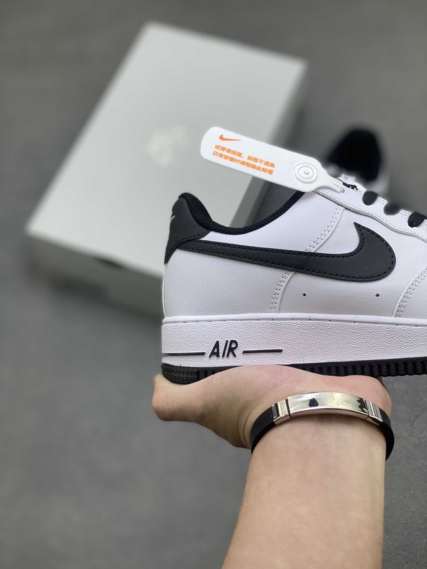 Nike Air Force 1 '07 Low Casual Shoes - White/Black, Versatile Sneakers 6 i1757009612396 2441 0 4