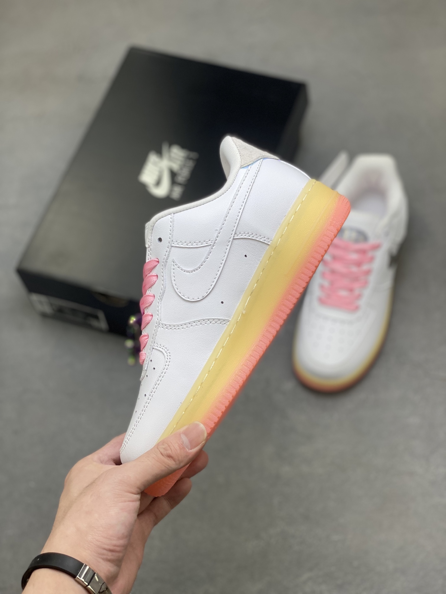 Nike Air Force 1 '07 Low White/Pink Casual Sneakers FZ5741-191 4 i1757009687937 5504 0 2