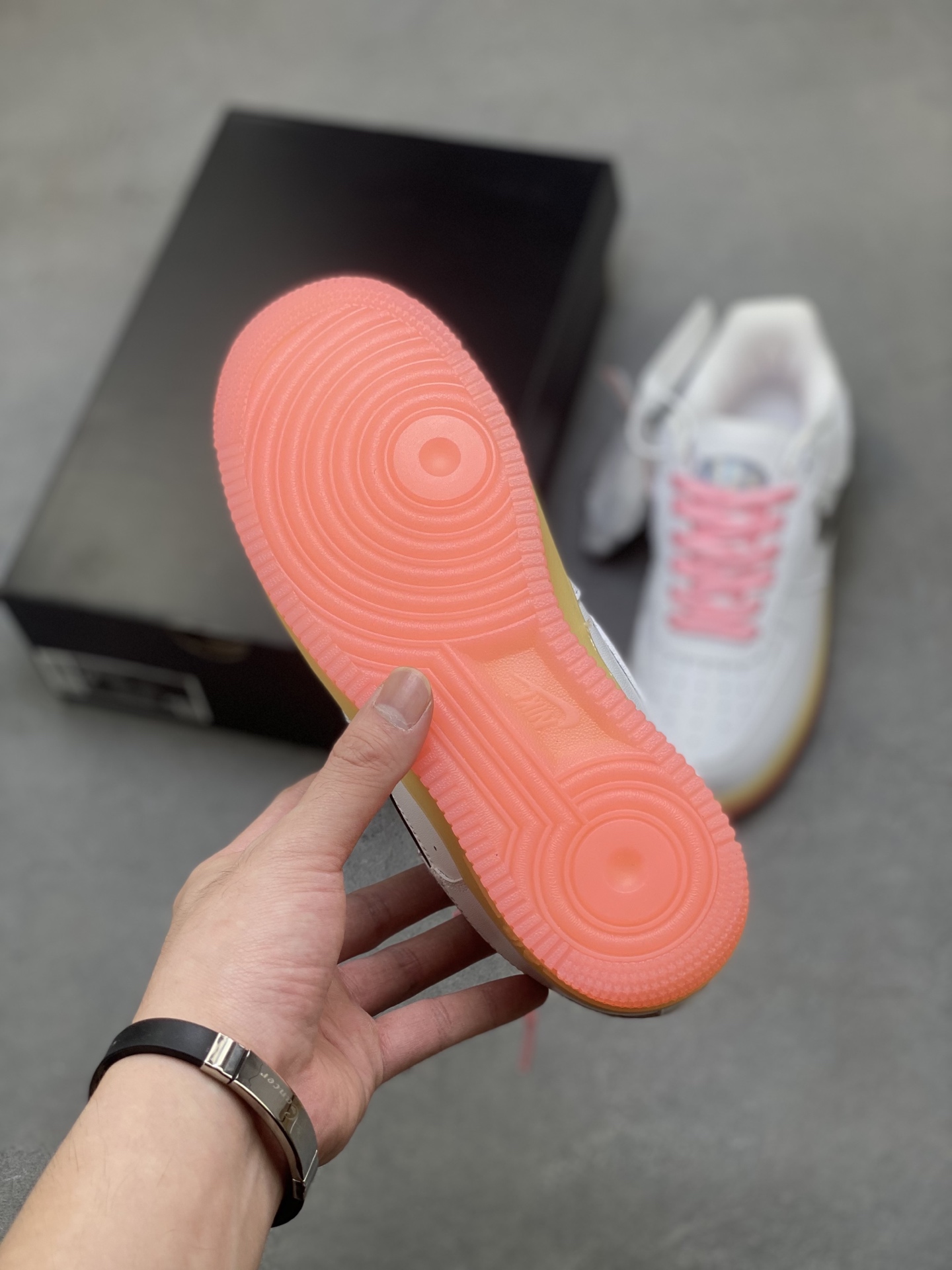 Nike Air Force 1 '07 Low White/Pink Casual Sneakers FZ5741-191 7 i1757009697418 4501 0 5