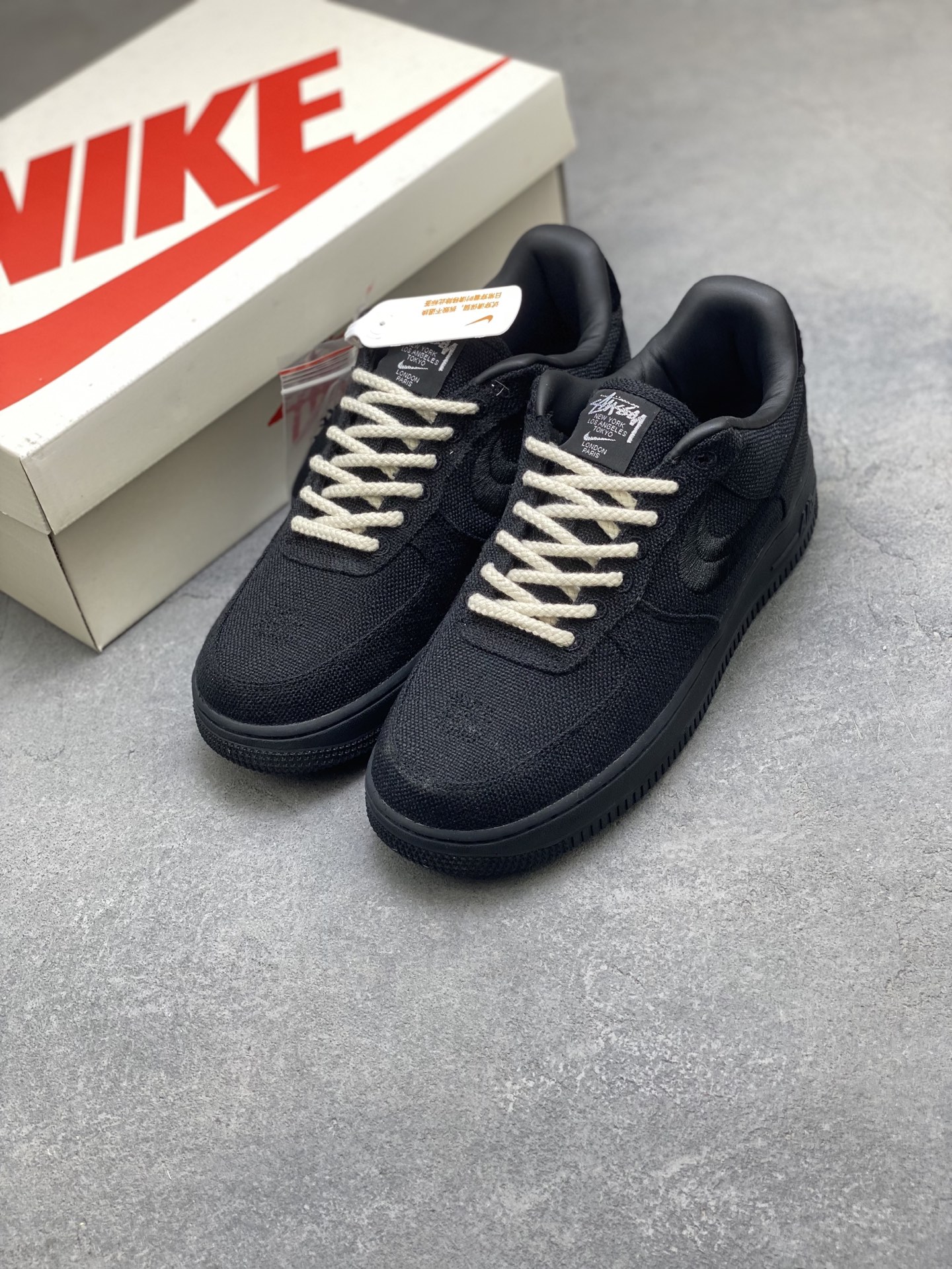 Nike Air Force 1 '07 Low-Top Casual Sneakers - Black - CZ9084-001 9 i1757009736887 9164 0 7