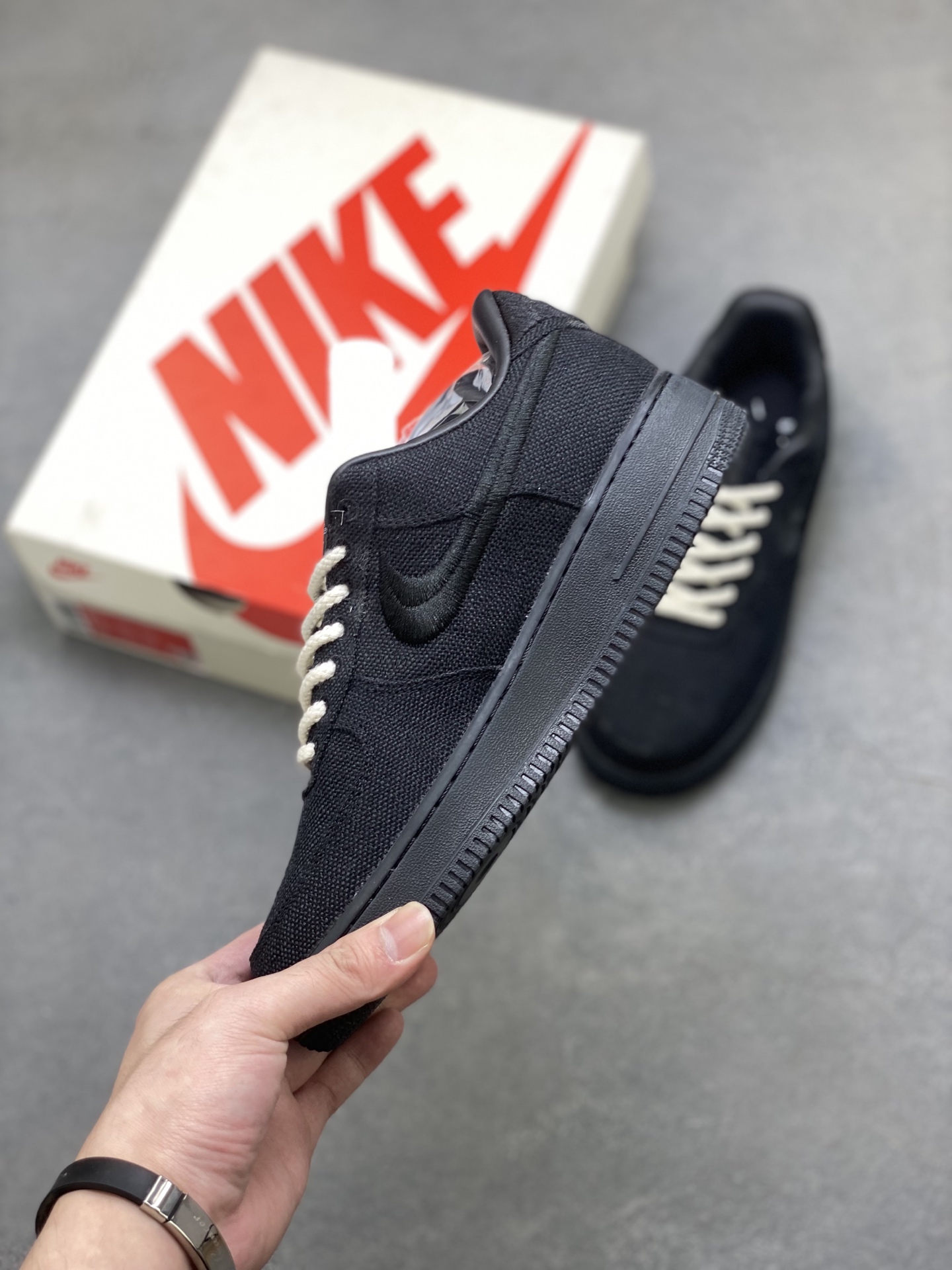 Nike Air Force 1 '07 Low-Top Casual Sneakers - Black - CZ9084-001 4 i1757009738298 7541 0 2