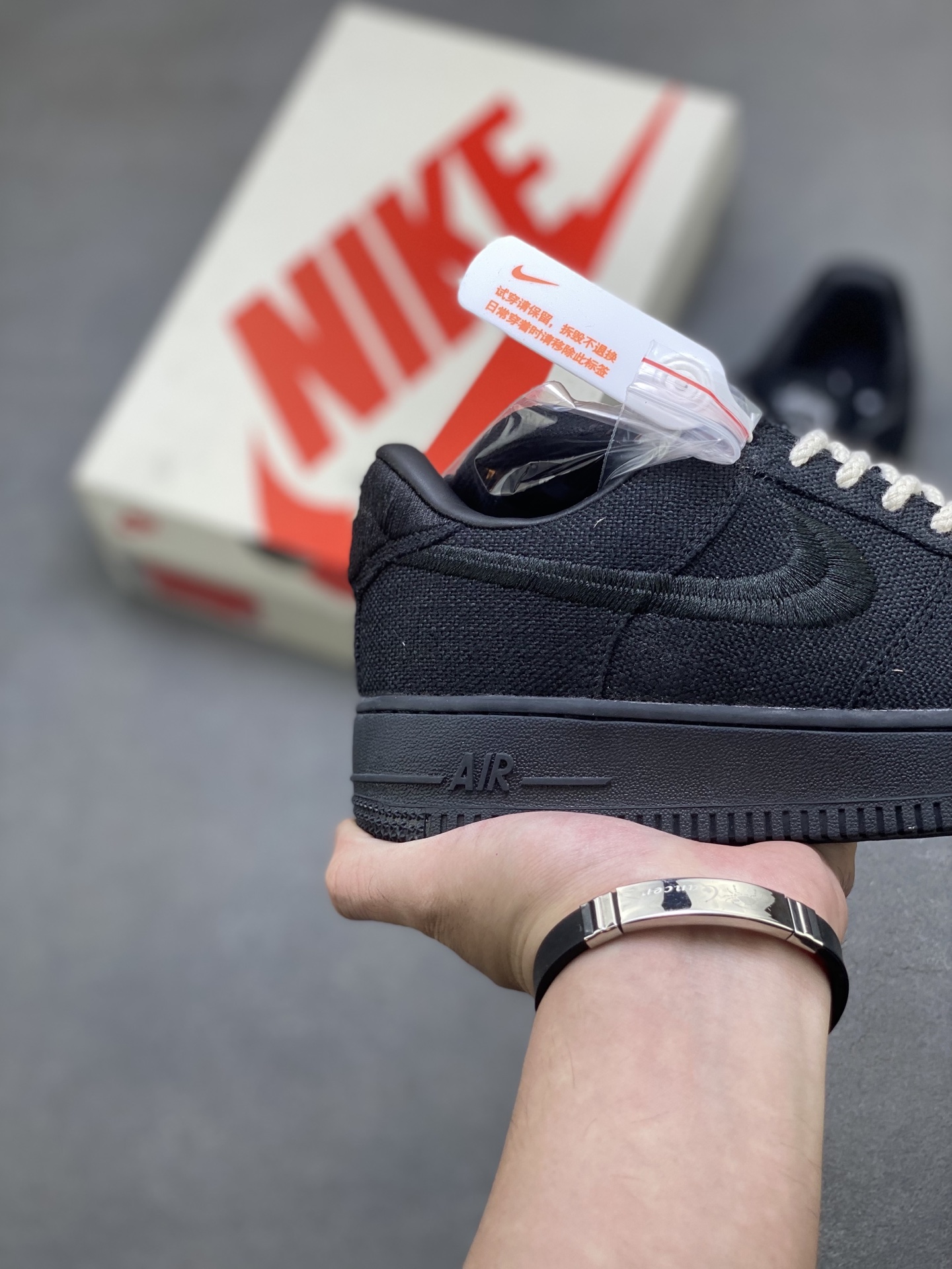 Nike Air Force 1 '07 Low-Top Casual Sneakers - Black - CZ9084-001 6 i1757009743411 1484 0 4