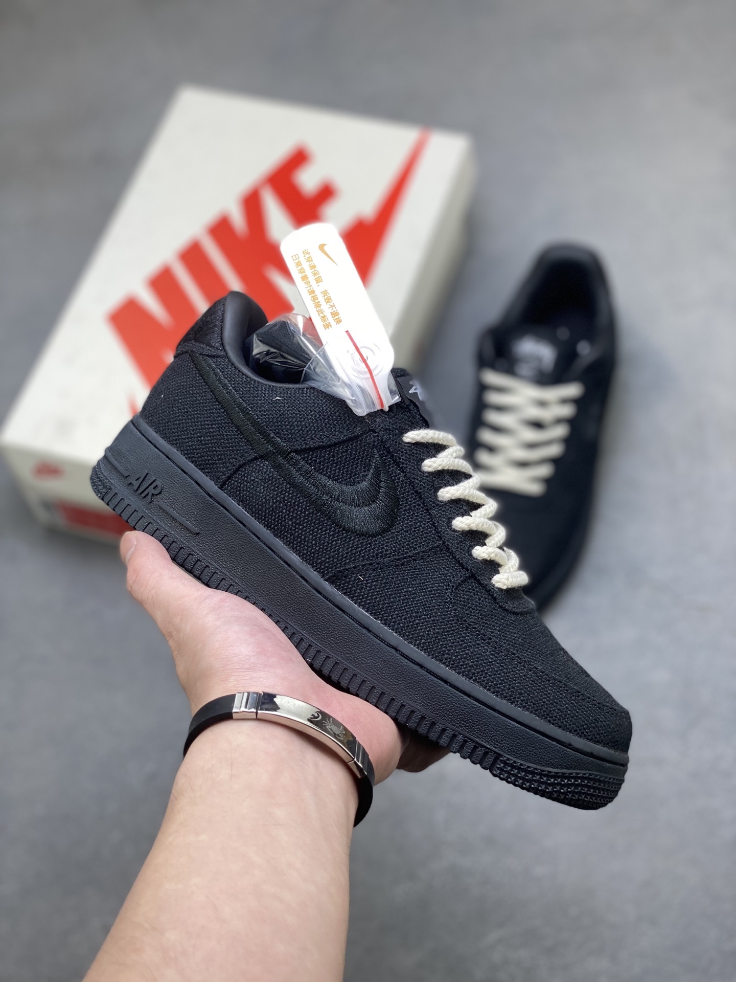 Nike Air Force 1 '07 Low-Top Casual Sneakers - Black - CZ9084-001 2 i1757009745144 5575 0 0