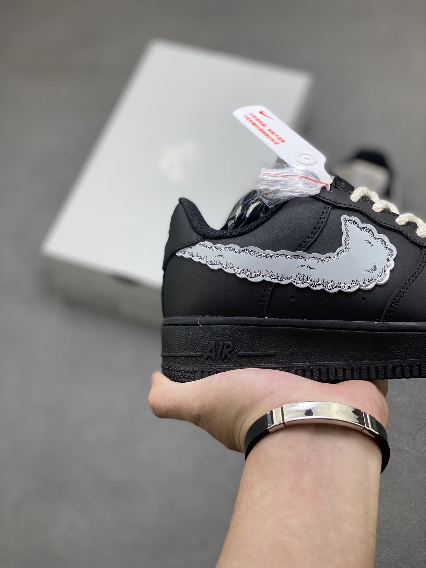 Nike Air Force 1 '07 Low Black/White Casual Shoes CW2288-008 - All Sizes 6 i1757009798085 9602 0 4