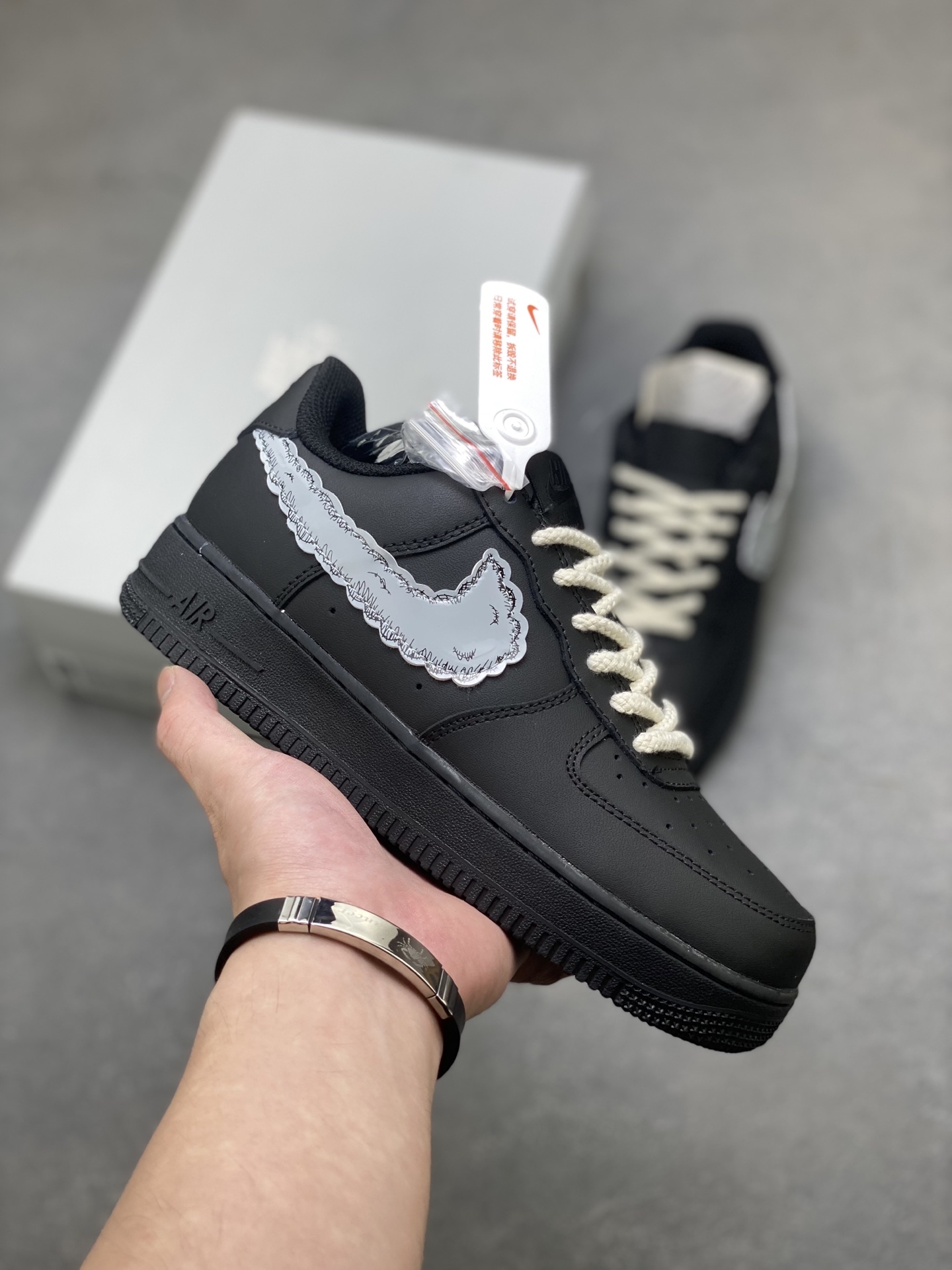 Nike Air Force 1 '07 Low Black/White Casual Shoes CW2288-008 - All Sizes 2 i1757009807686 8460 0 0