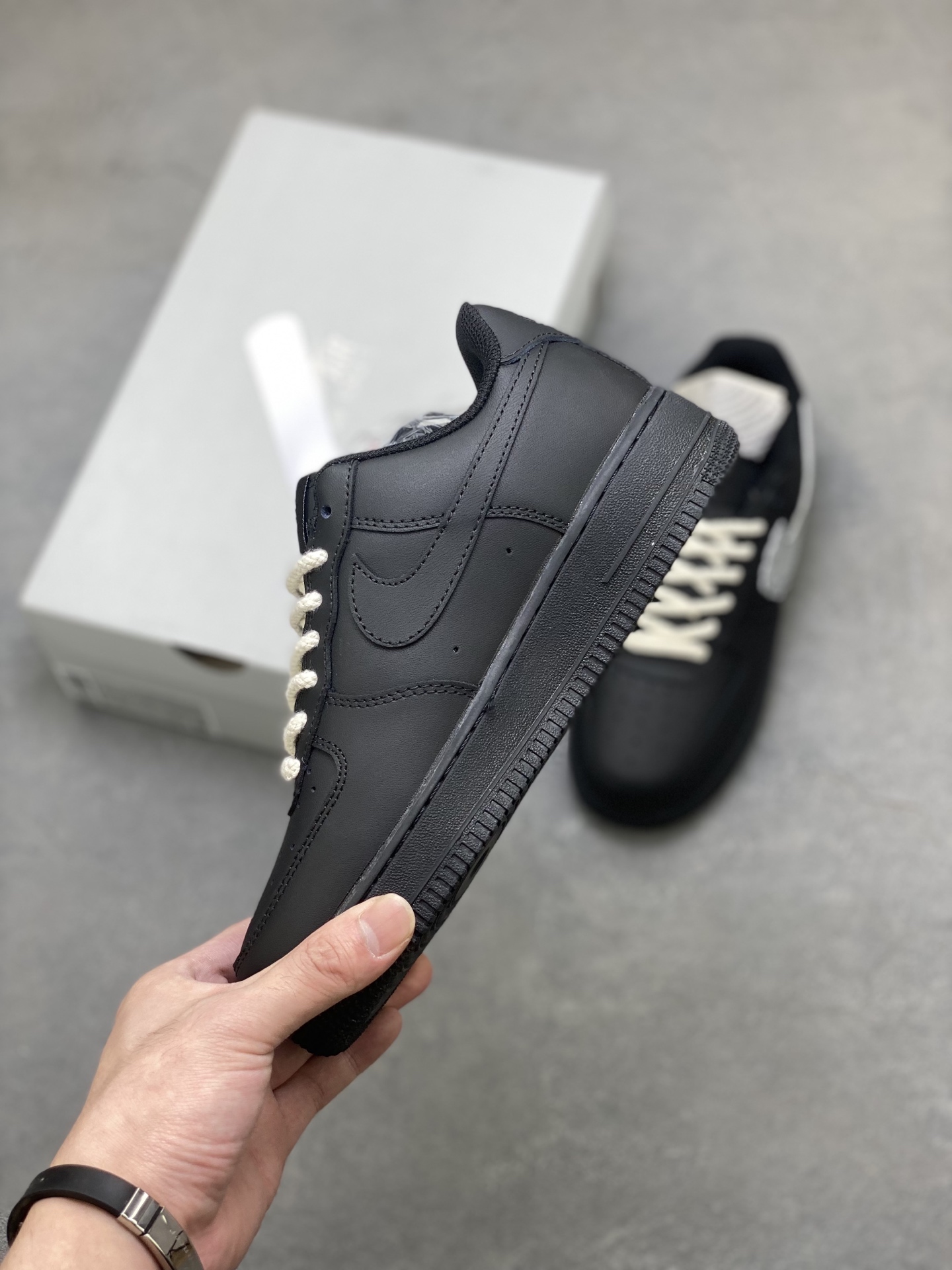 Nike Air Force 1 '07 Low Black/White Casual Shoes CW2288-008 - All Sizes 4 i1757009807729 5665 0 2