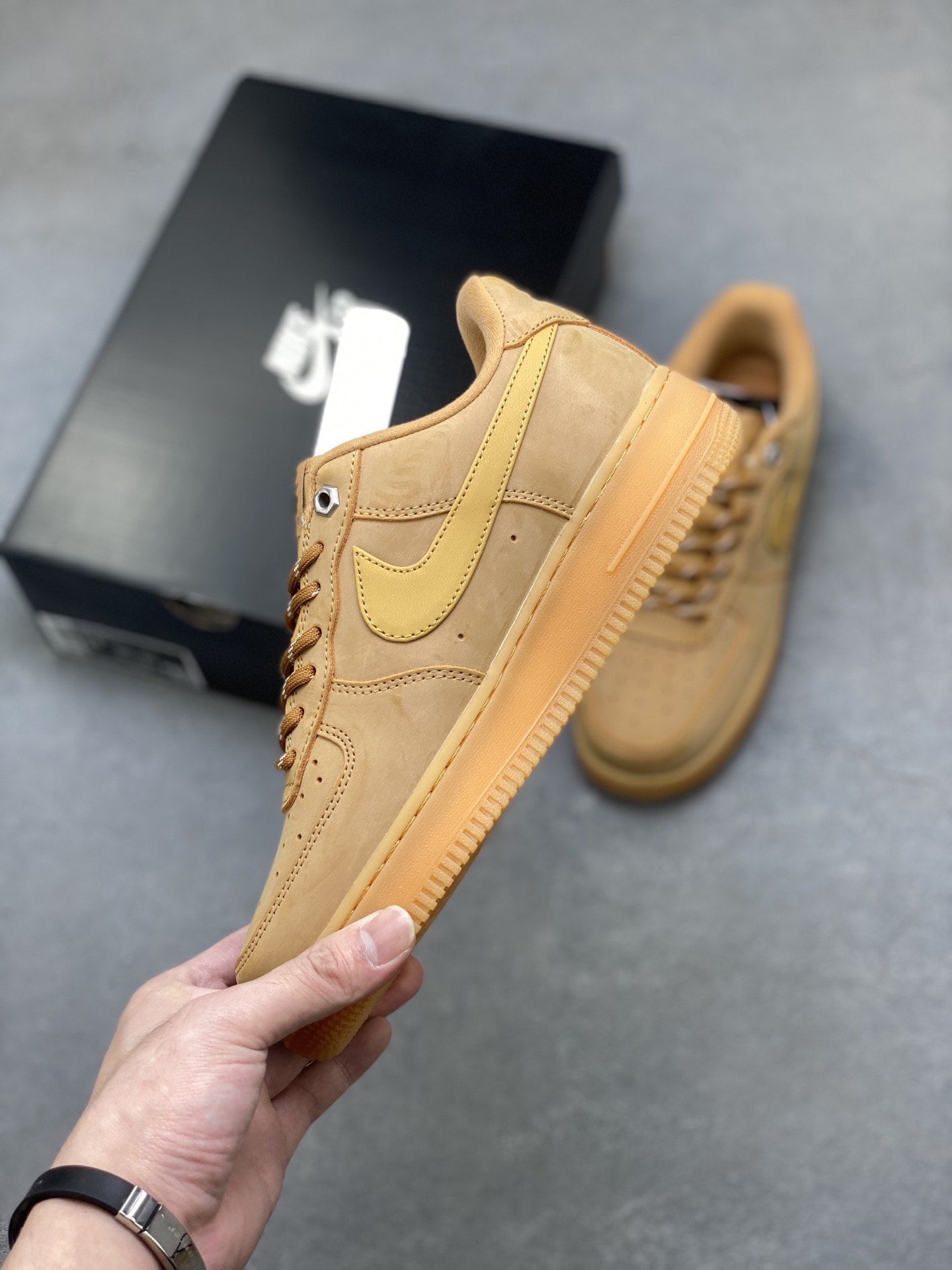 Nike Air Force 1 '07 Low Wheat Casual Shoes CJ9179-200 3 i1757009902736 9614 0 2