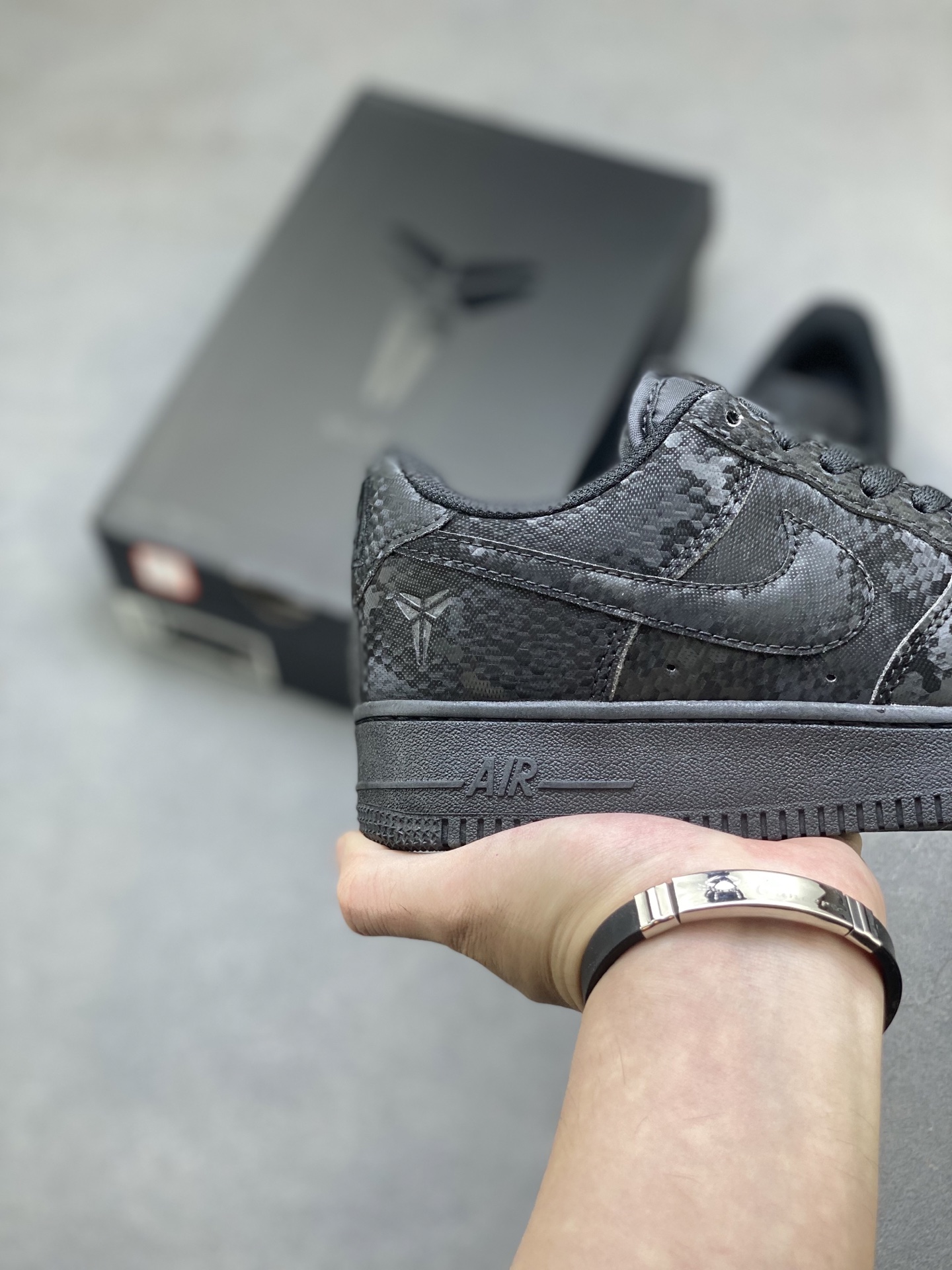 Nike Air Force 1 '07 Low Black Snakeskin Limited Edition Sneakers 6 i1757088930722 533 0 4