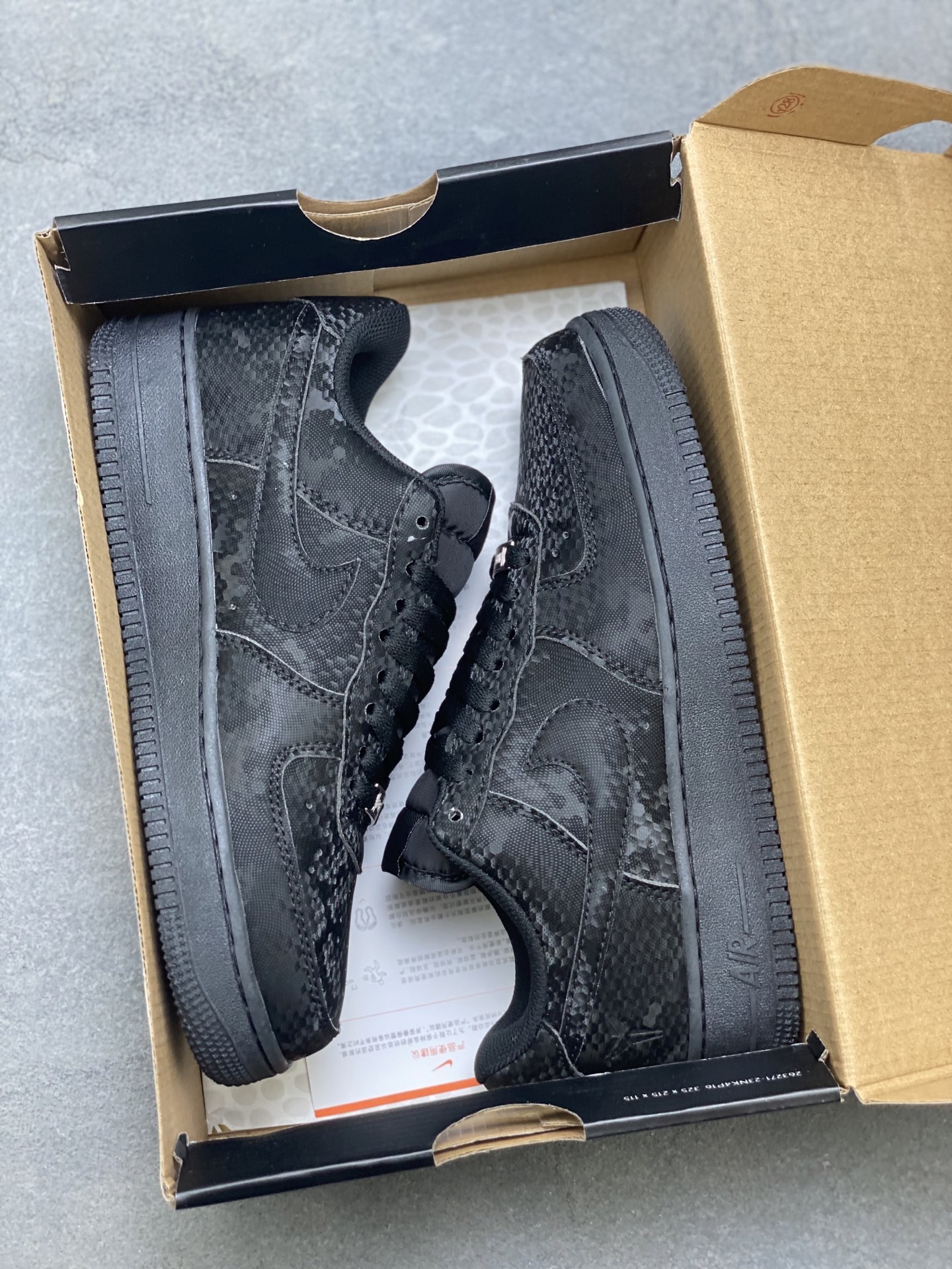 Nike Air Force 1 '07 Low Black Snakeskin Limited Edition Sneakers 10 i1757088932219 2663 0 8