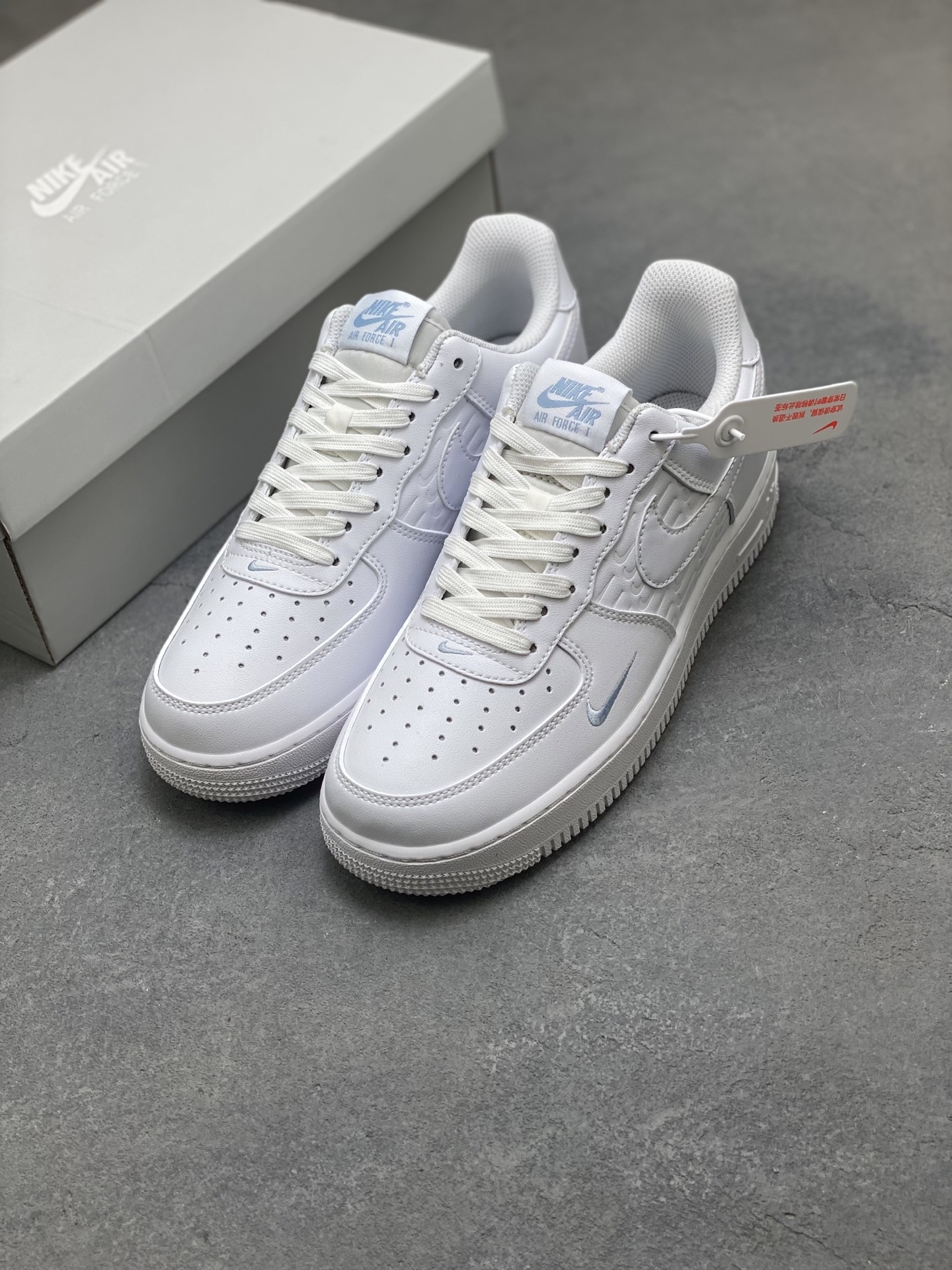 Nike Air Force 1 '07 Low White/Grey Casual Shoes IH4475-100 Limited Edition 9 i1757089088569 2806 0 7