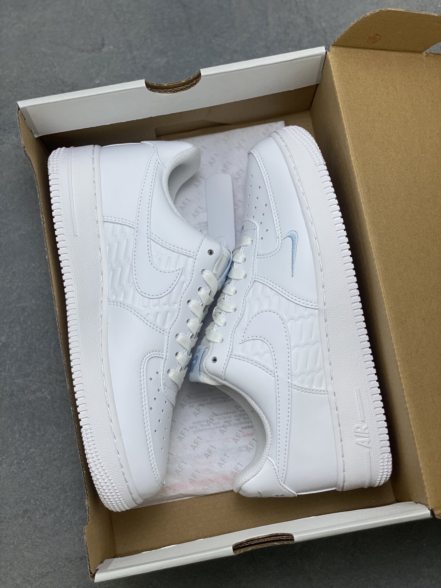 Nike Air Force 1 '07 Low White/Grey Casual Shoes IH4475-100 Limited Edition 10 i1757089089087 244 0 8