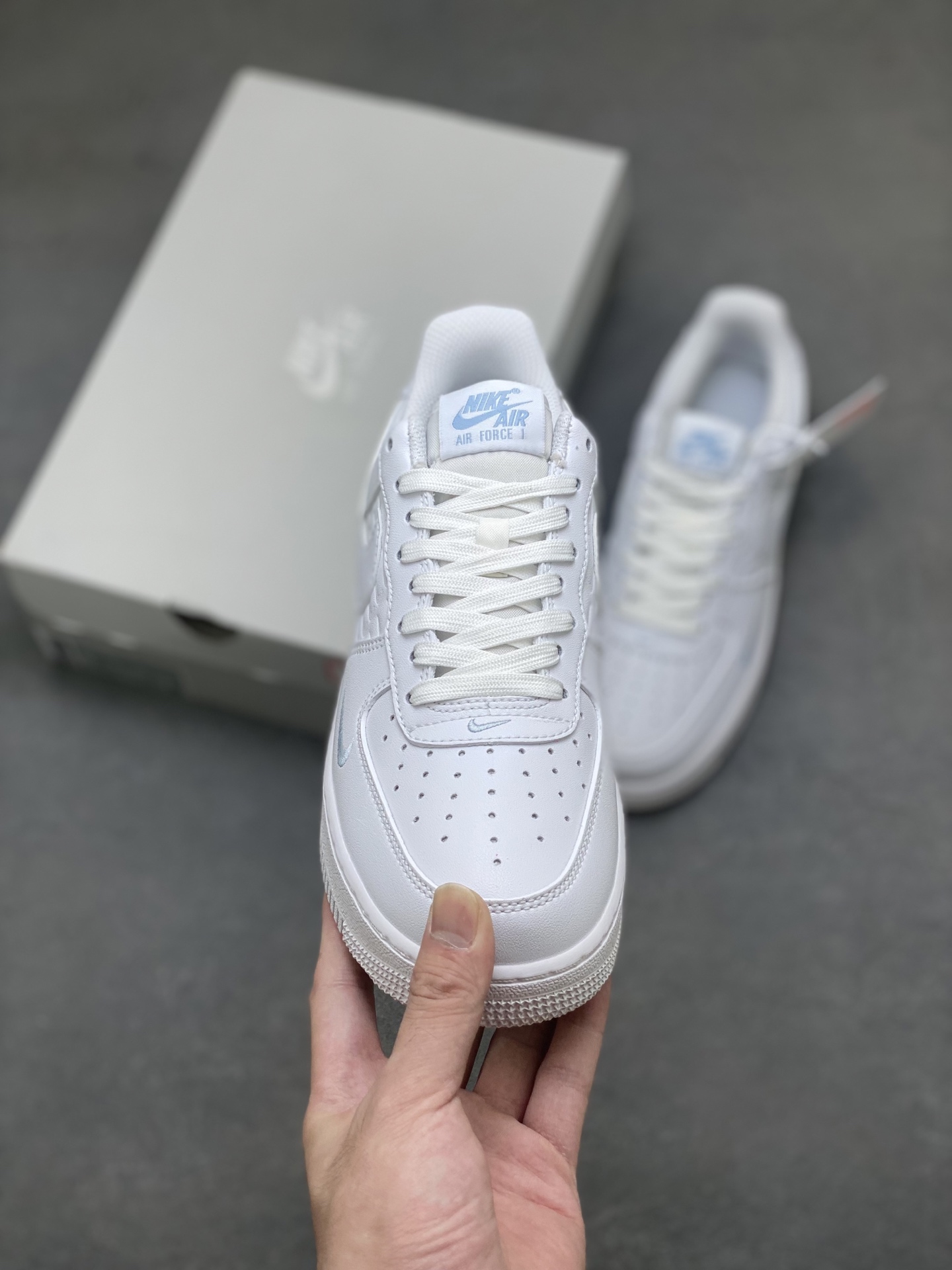 Nike Air Force 1 '07 Low White/Grey Casual Shoes IH4475-100 Limited Edition 3 i1757089093508 3442 0 1