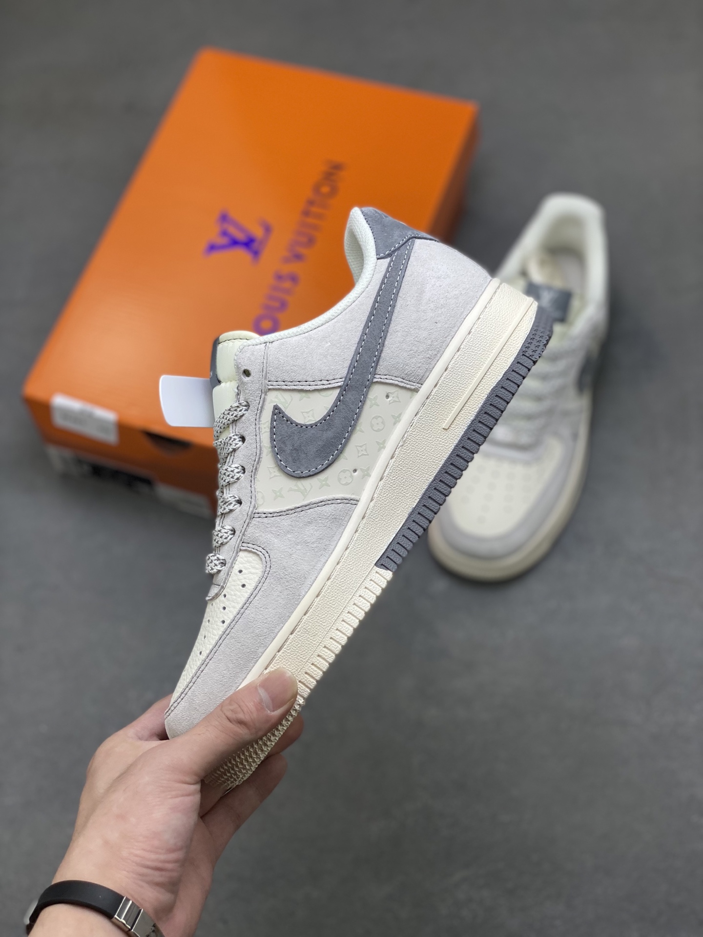 Nike Air Force 1 '07 Low Louis Vuitton Custom Sneakers - Limited Edition 4 i1757089137744 7797 0 2