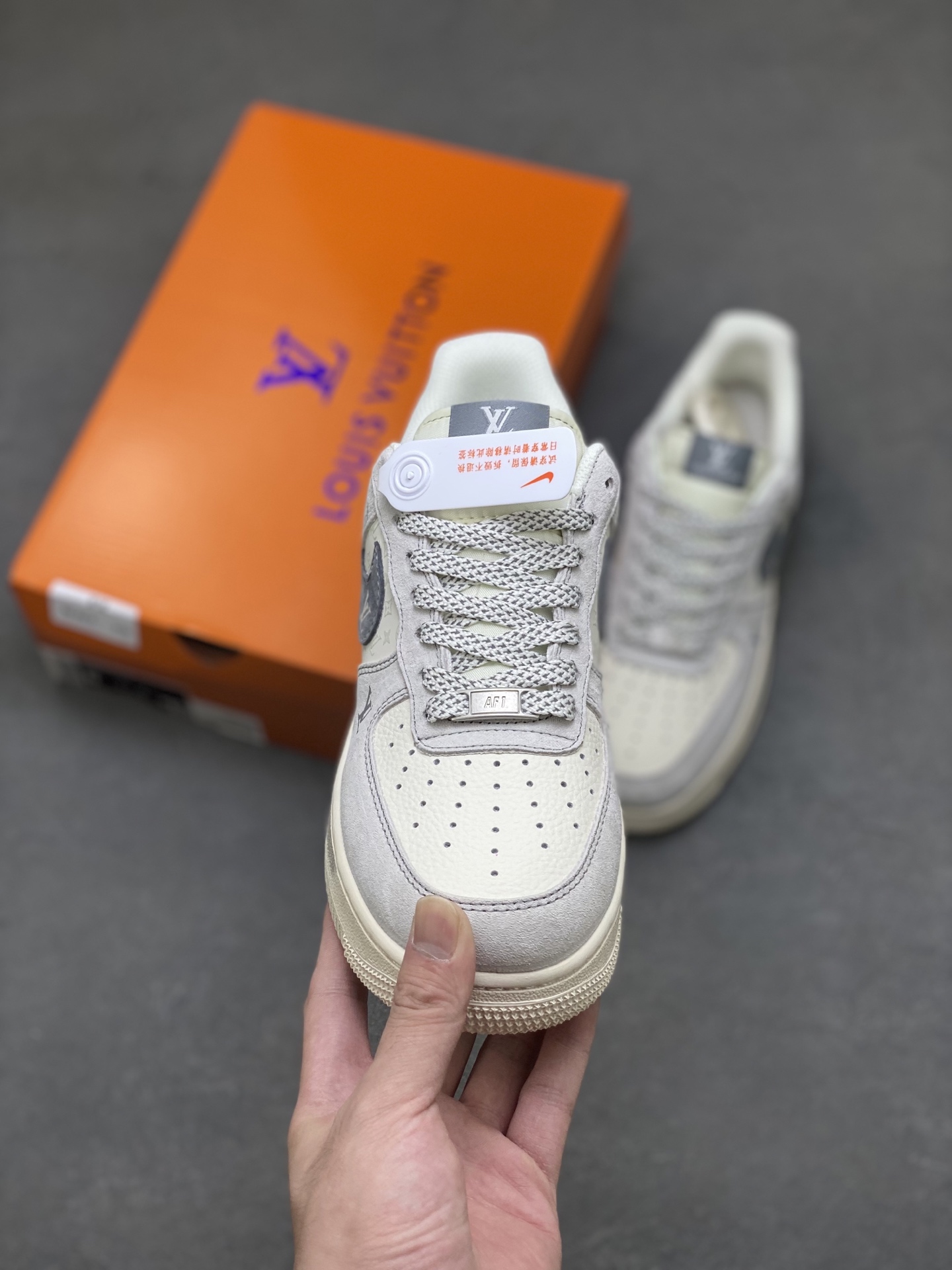 Nike Air Force 1 '07 Low Louis Vuitton Custom Sneakers - Limited Edition 3 i1757089139683 4649 0 1